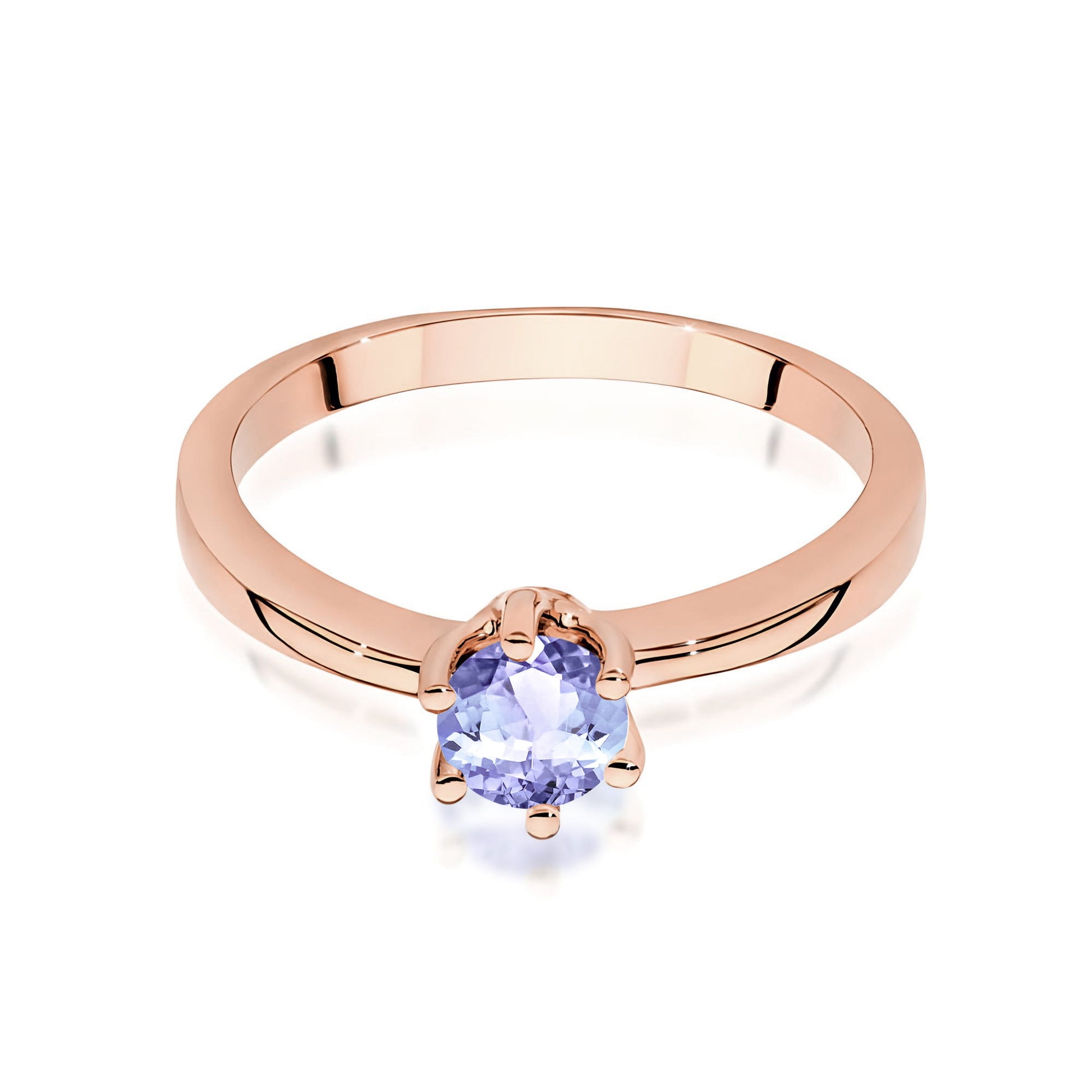 Inel Aur 14K W0563 Tanzanit 0,50ct
