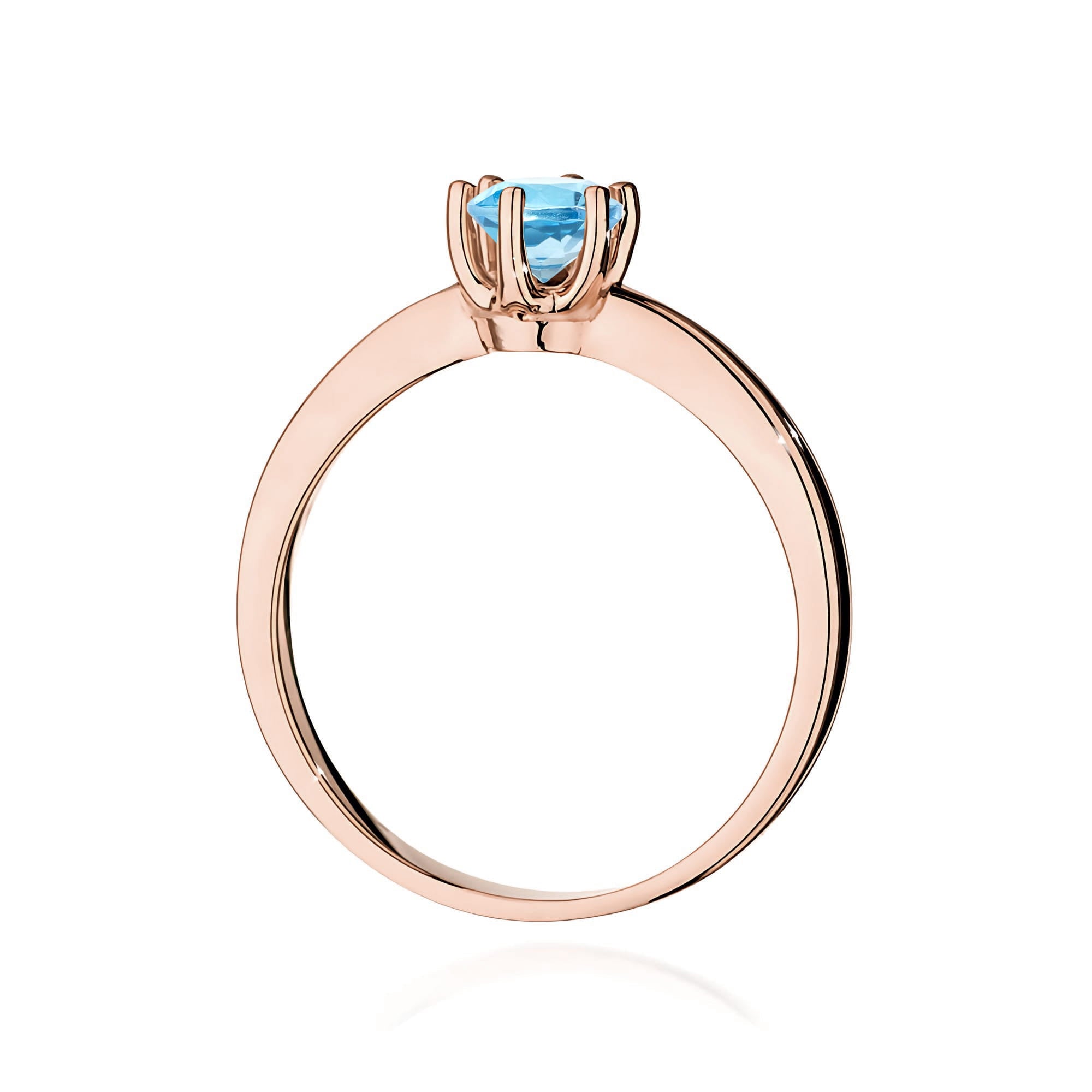 Inel Aur 14K W0563 Topaz Swiss 0,50ct
