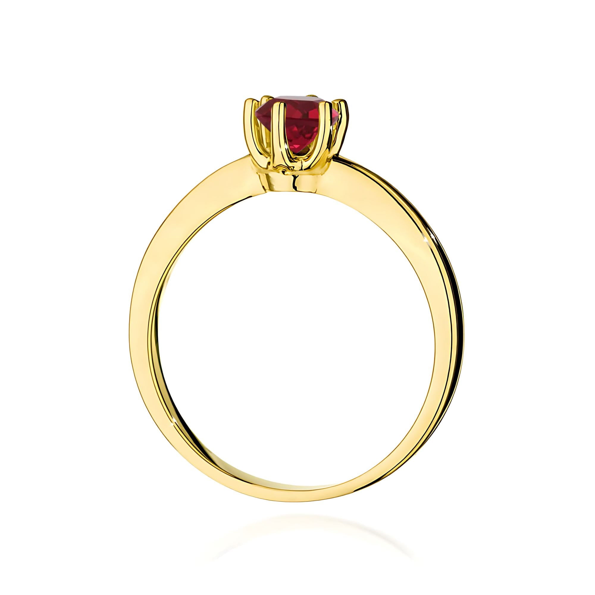 Inel Aur 9K cu Rubin 0.60 ct