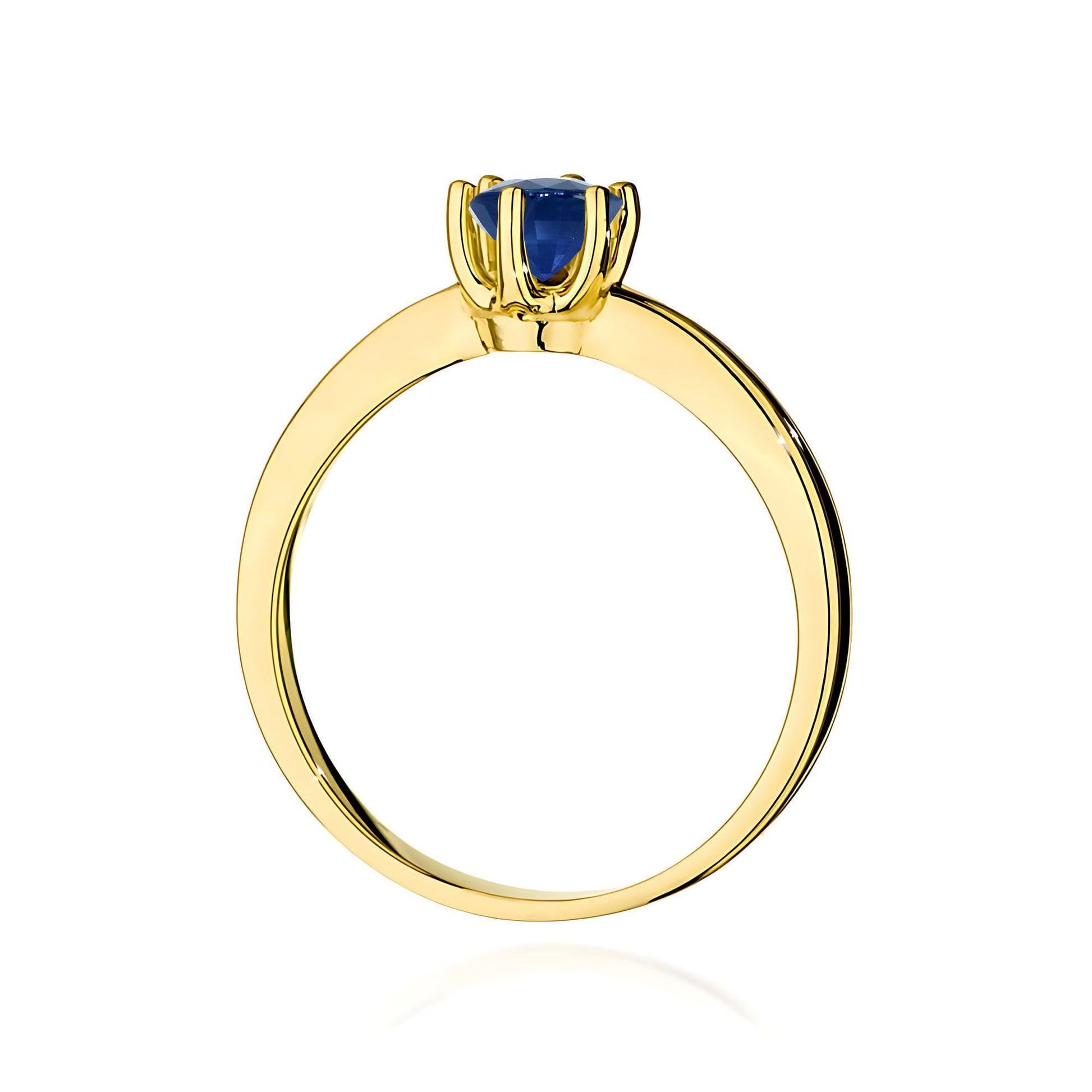 Inel Aur 9K cu Safir 0.50 ct