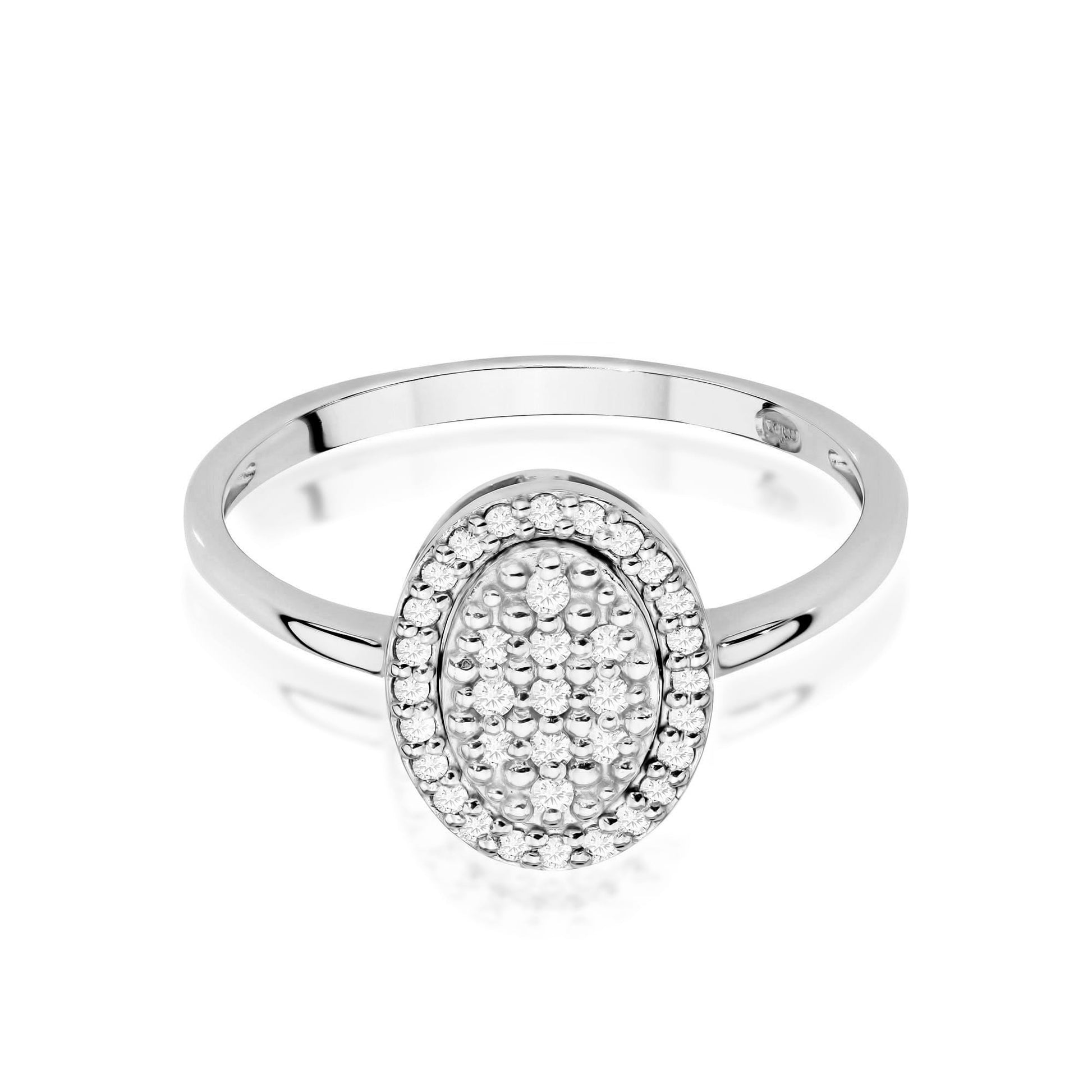 Inel Aur 9K cu Diamante Naturale 0.20 ct