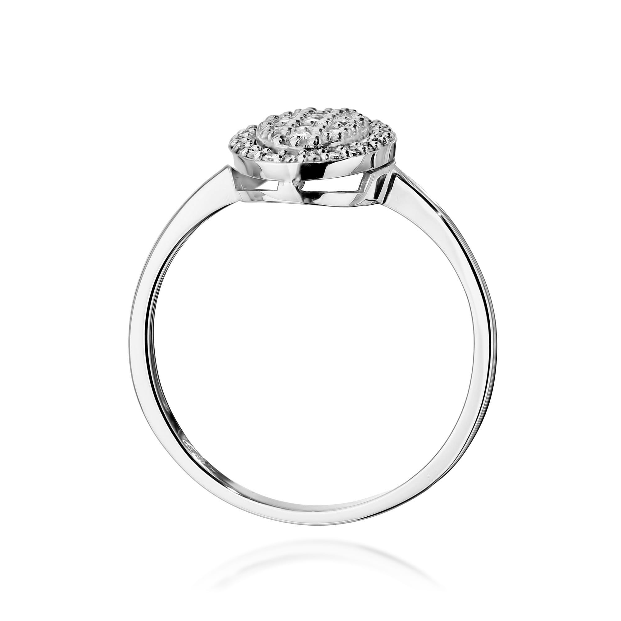 Inel Aur 9K cu Diamante Naturale 0.20 ct