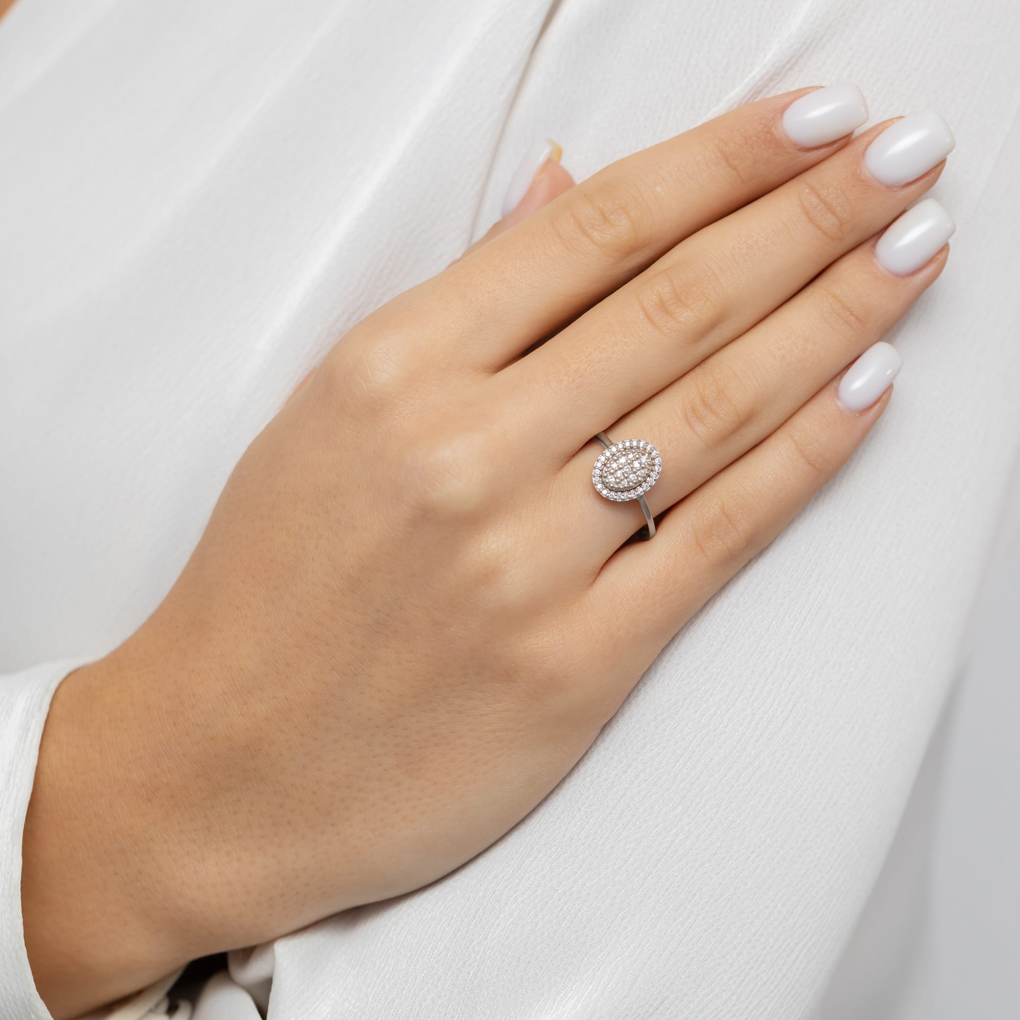 Inel Aur 9K cu Diamante Naturale 0.20 ct