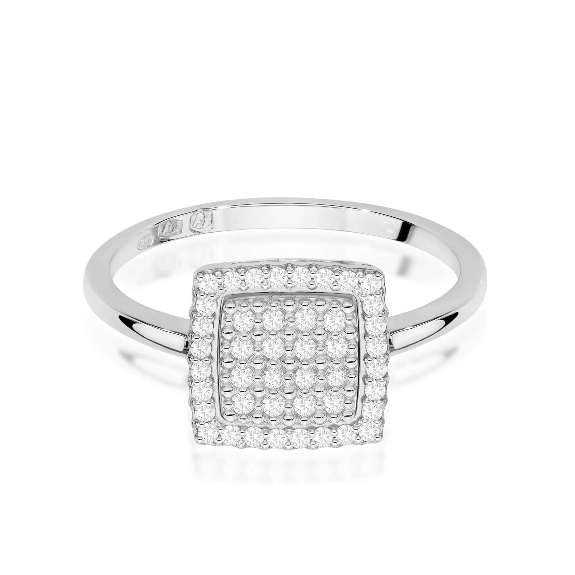 Inel Aur 9K cu Diamante Naturale 0.27 ct