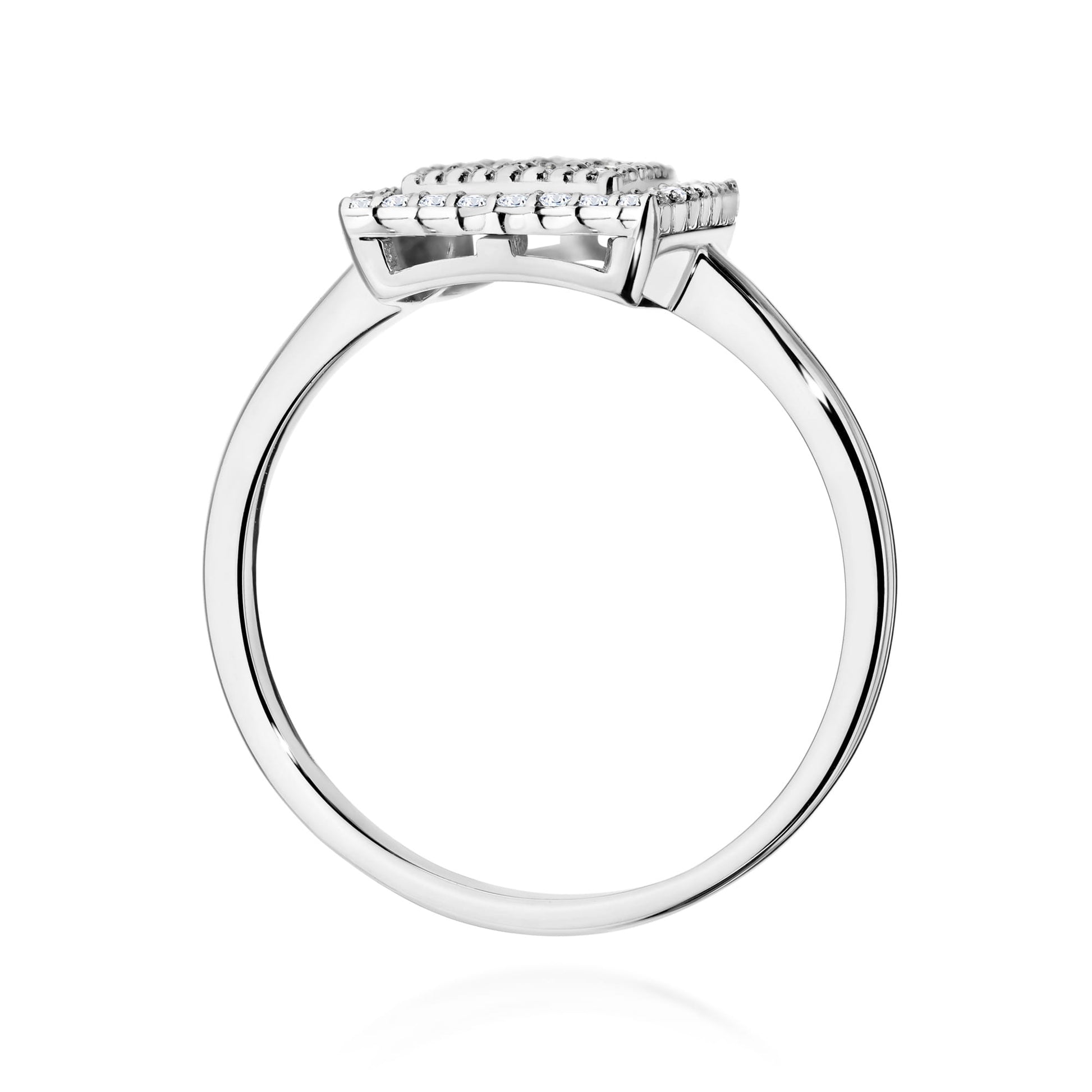 Inel Aur 9K cu Diamante Naturale 0.27 ct