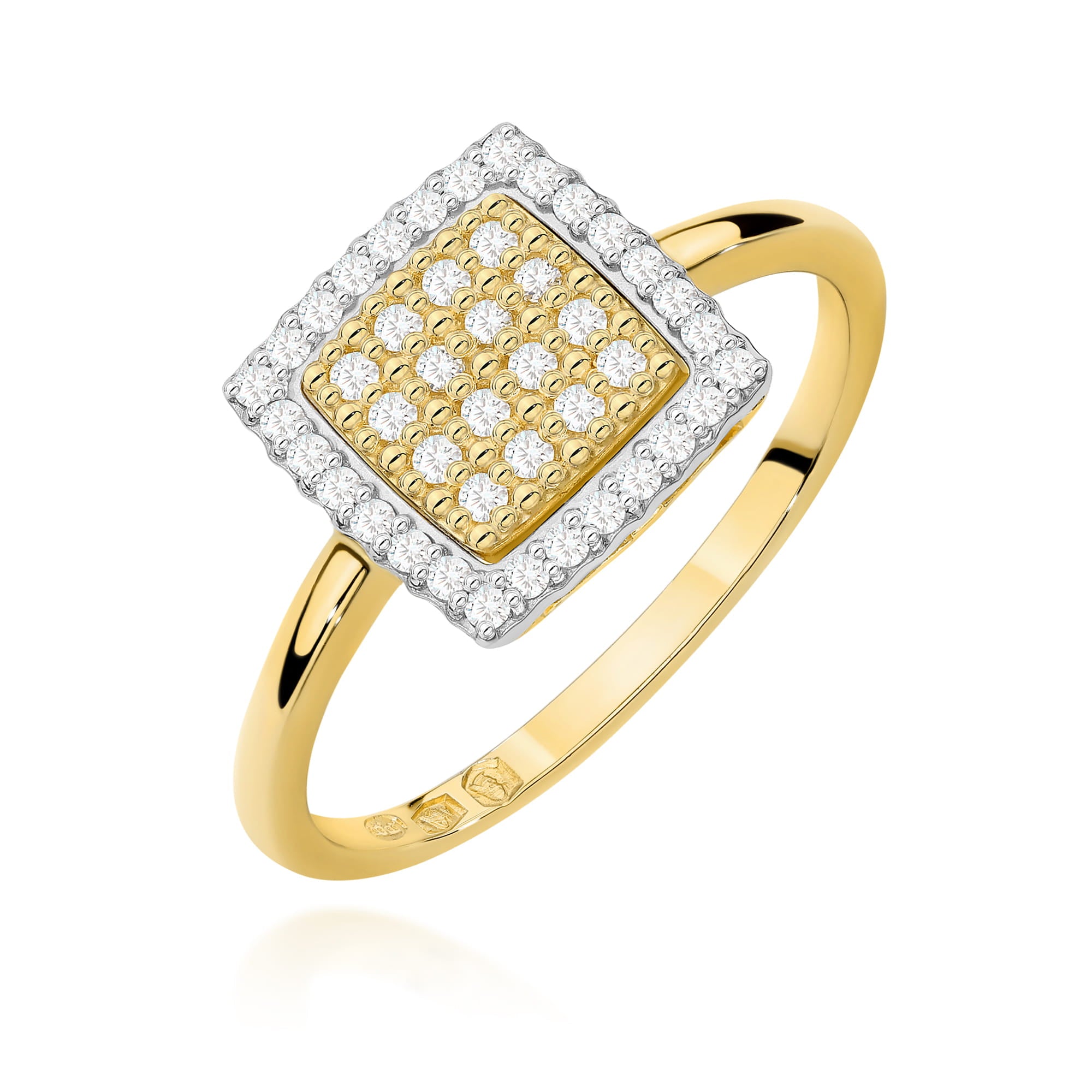 Inel Diamante Aur 14K W0574