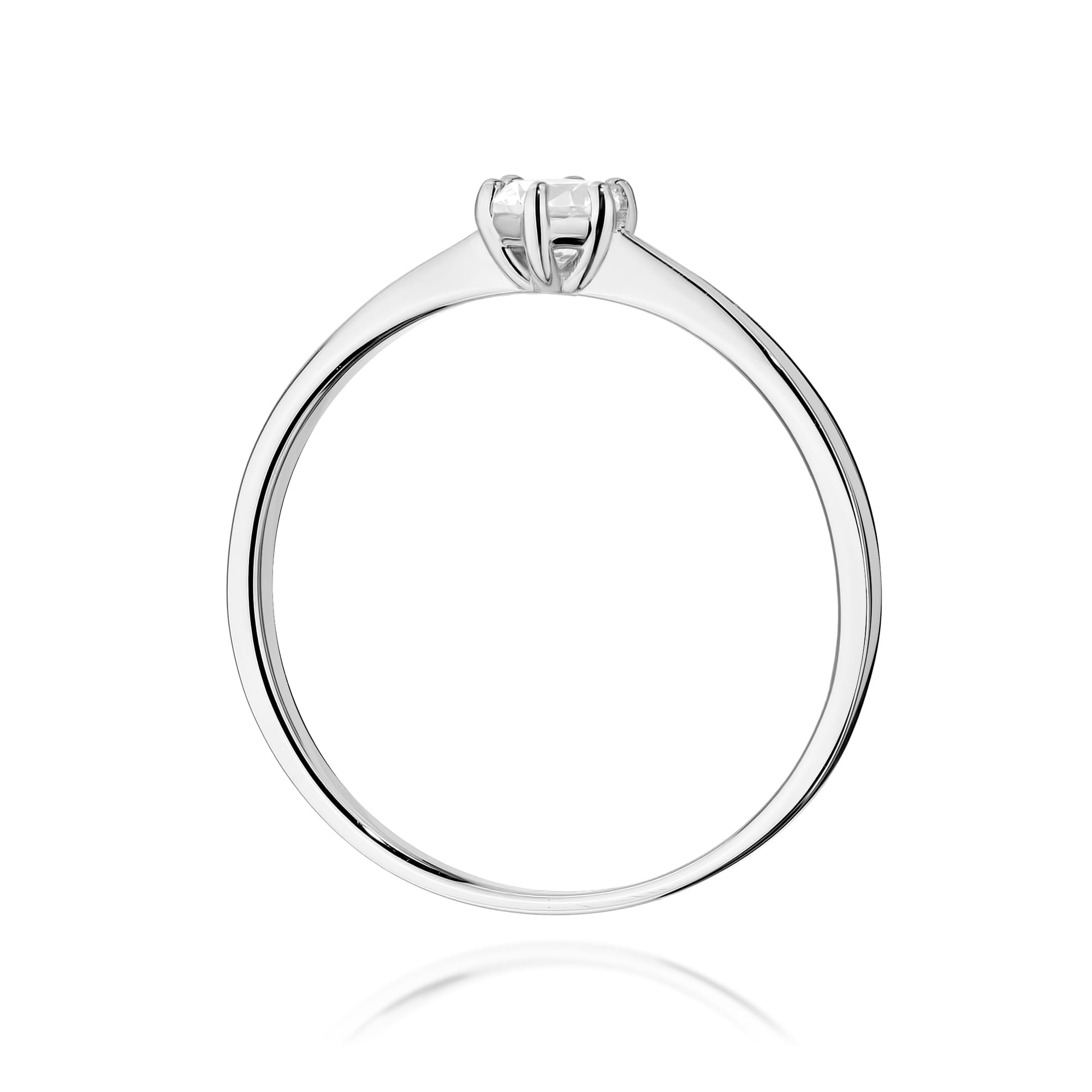 Inel Aur 9K cu Diamant Natural 0.20 ct