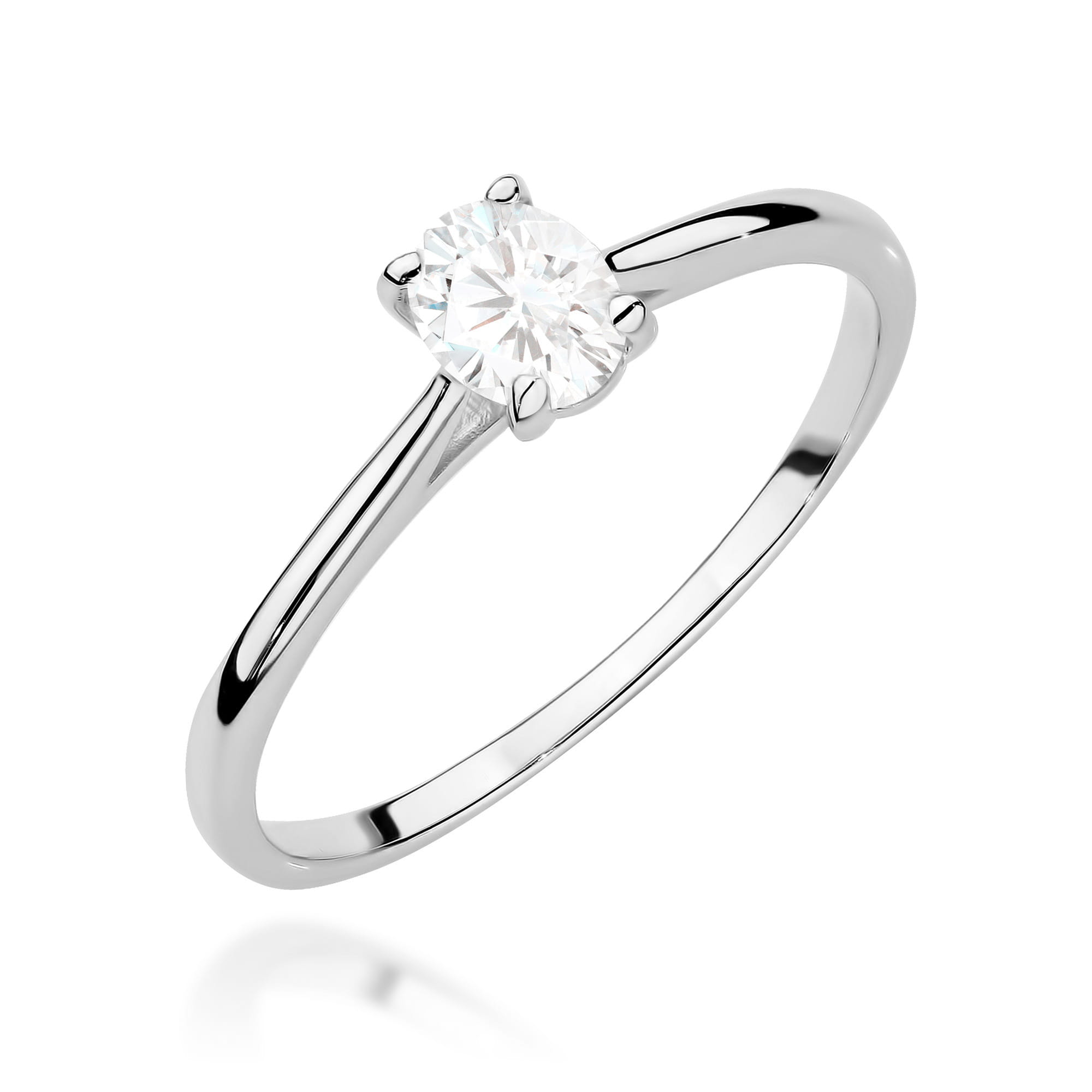 Inel Aur 9K cu Diamant Natural 0.30 ct