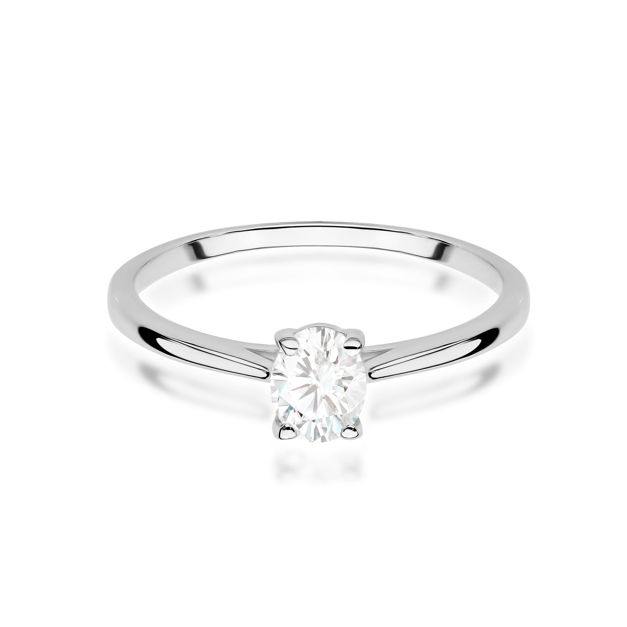 Inel Aur 9K cu Diamant Natural 0.30 ct