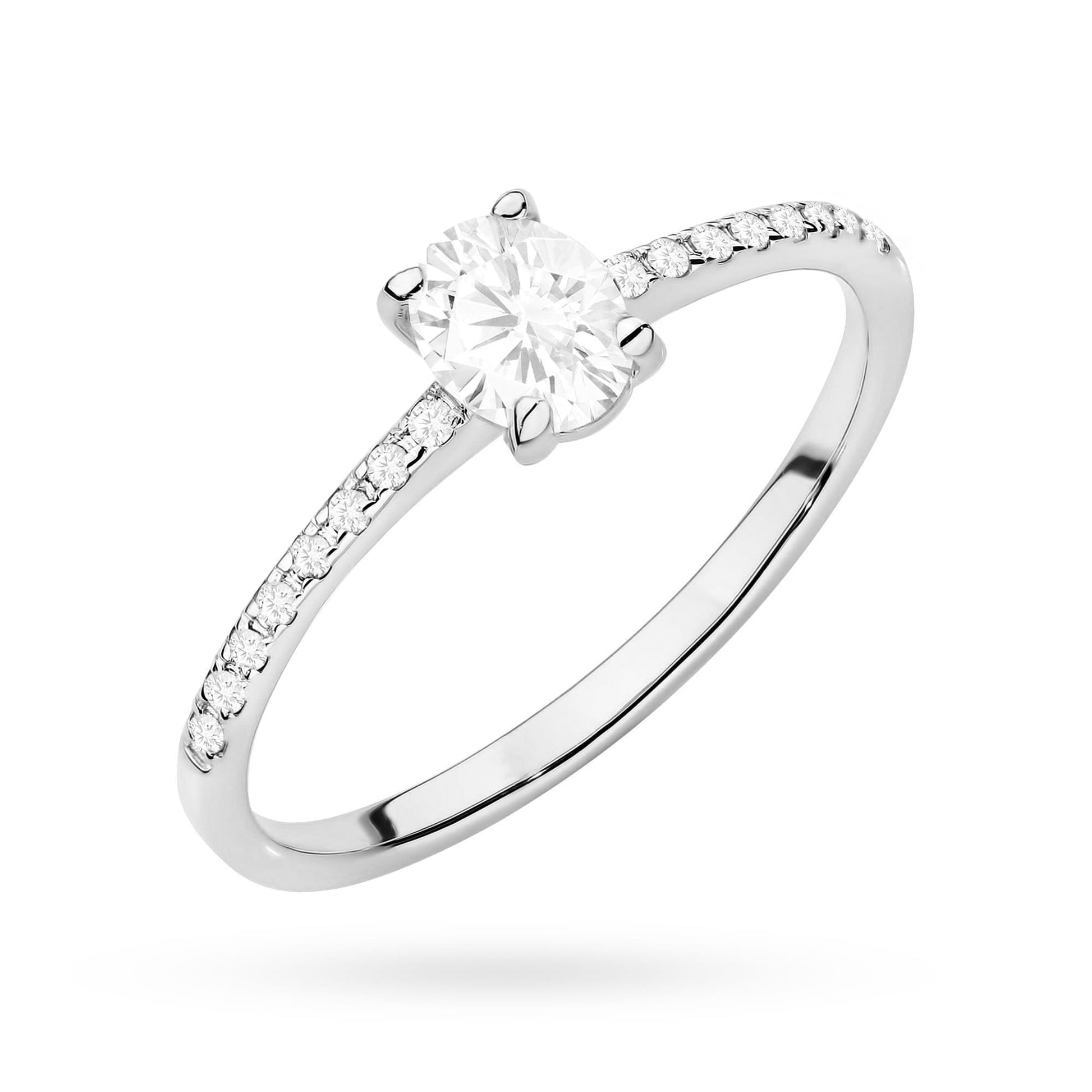 Inel Aur 14K W0582 Diamant Laborator 0.30ct