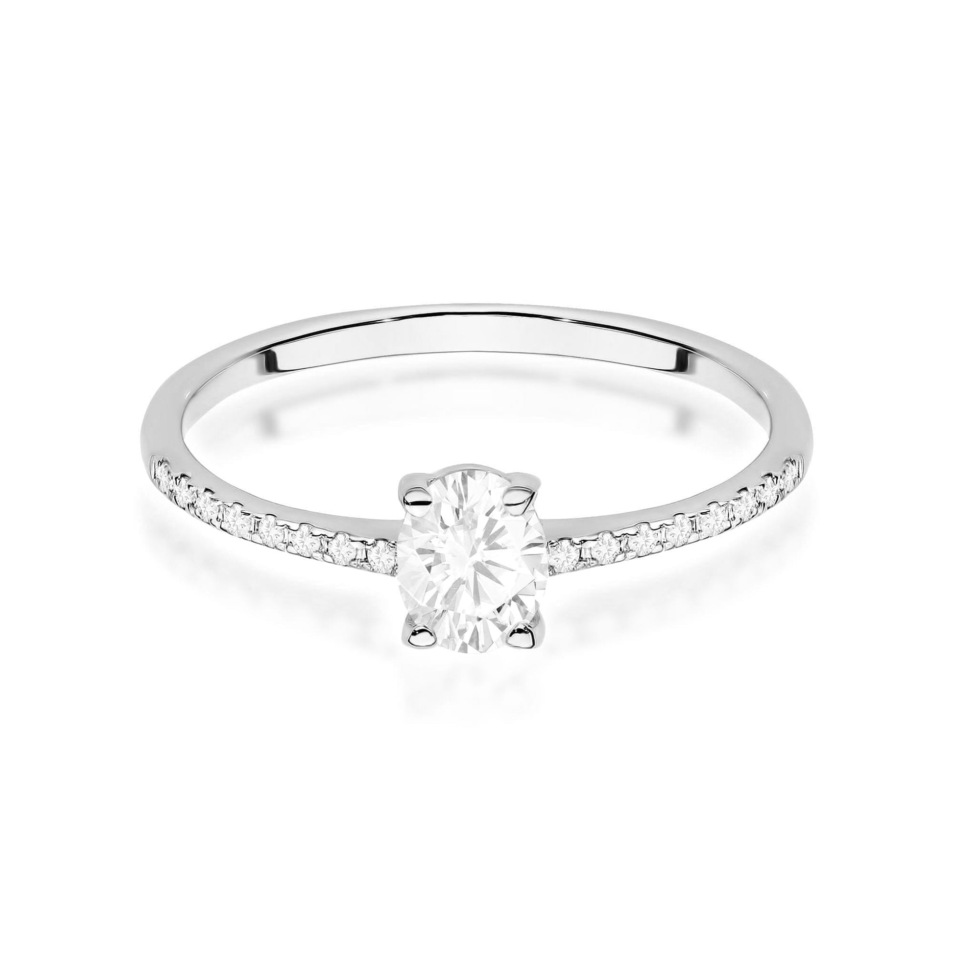 Inel Aur 14K W0582 Diamant Laborator 0.30ct