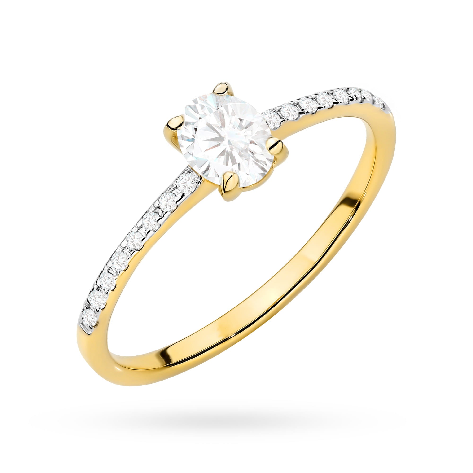Inel Aur 14K W0582 Diamant Laborator 0.30ct