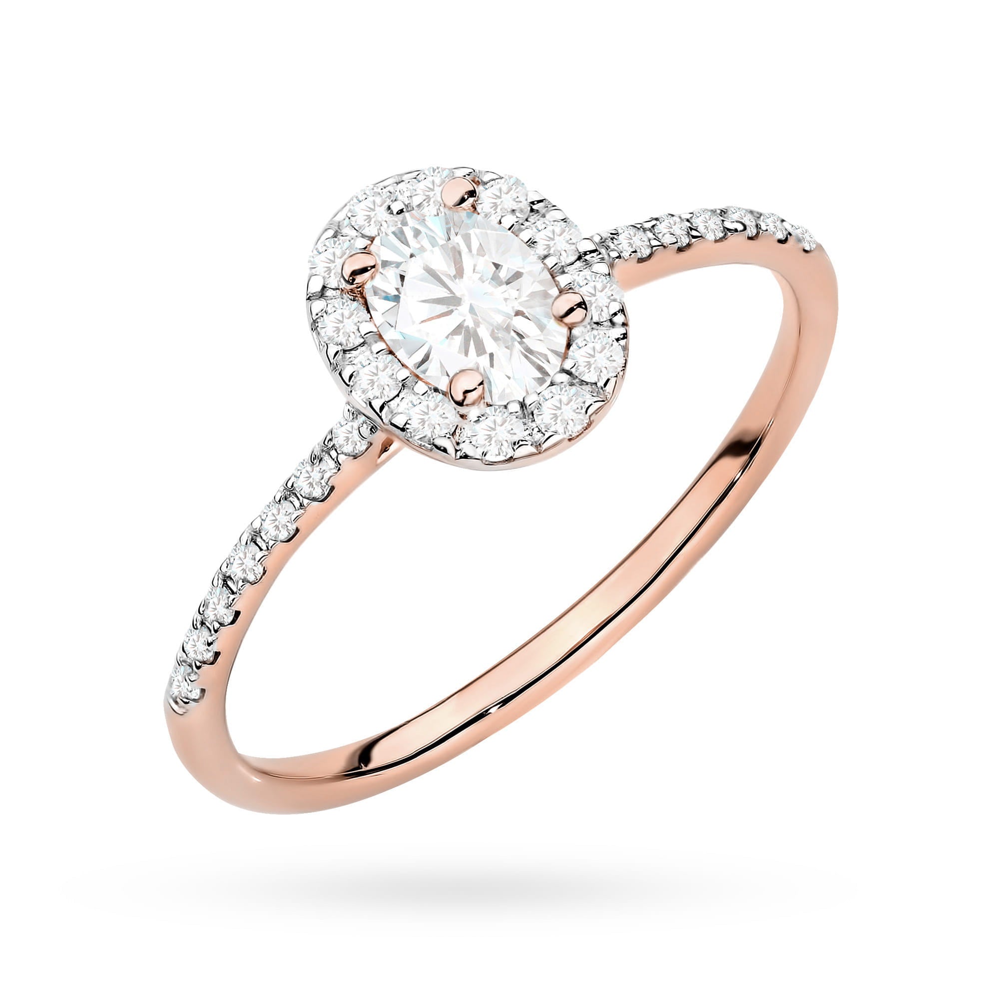 Inel Aur 14K cu Diamante Naturale 0.47 ct