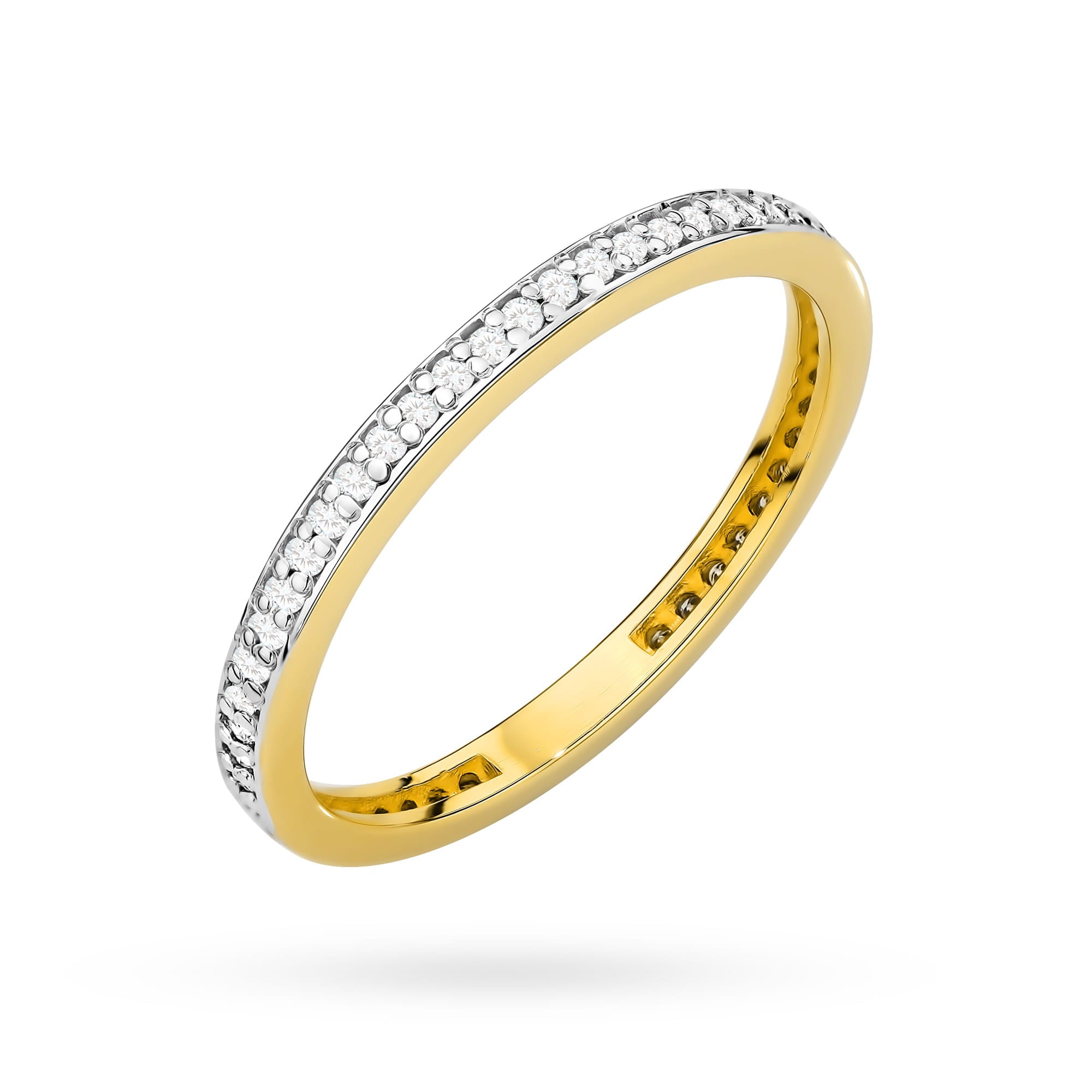 Inel Aur 14K cu Diamante 0.005 ct