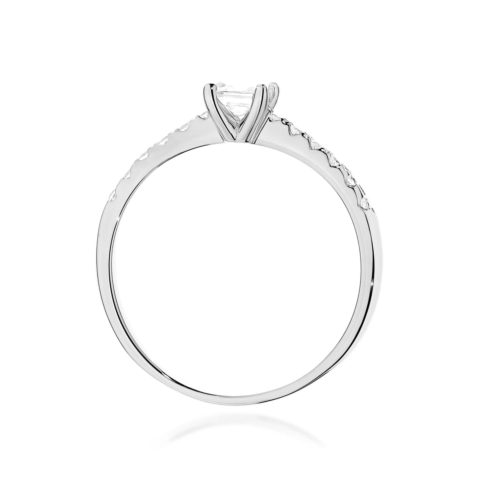 Inel Aur 9K cu Diamante Naturale 0.40 ct