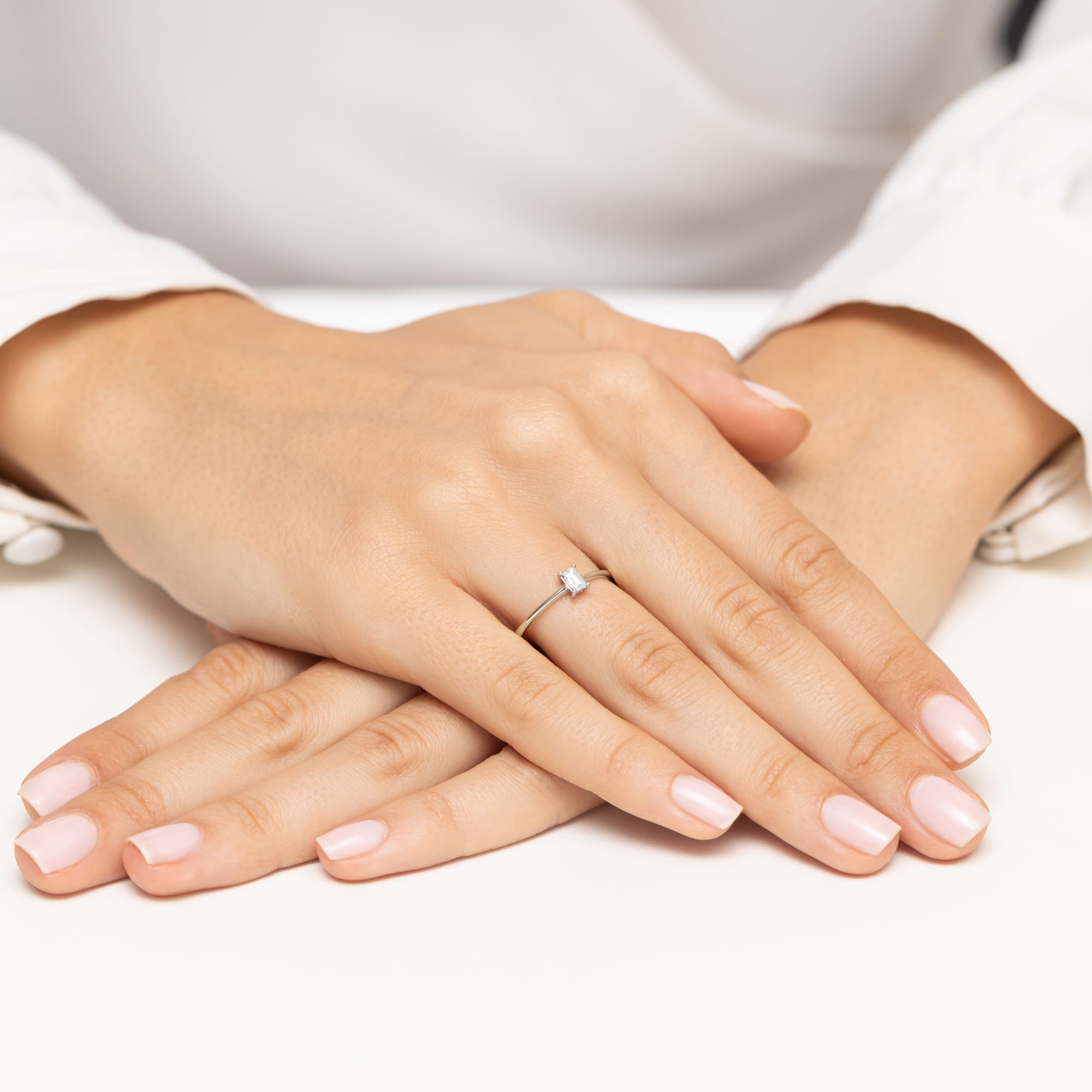Inel Aur 14K W0592 Diamant 0,15ct