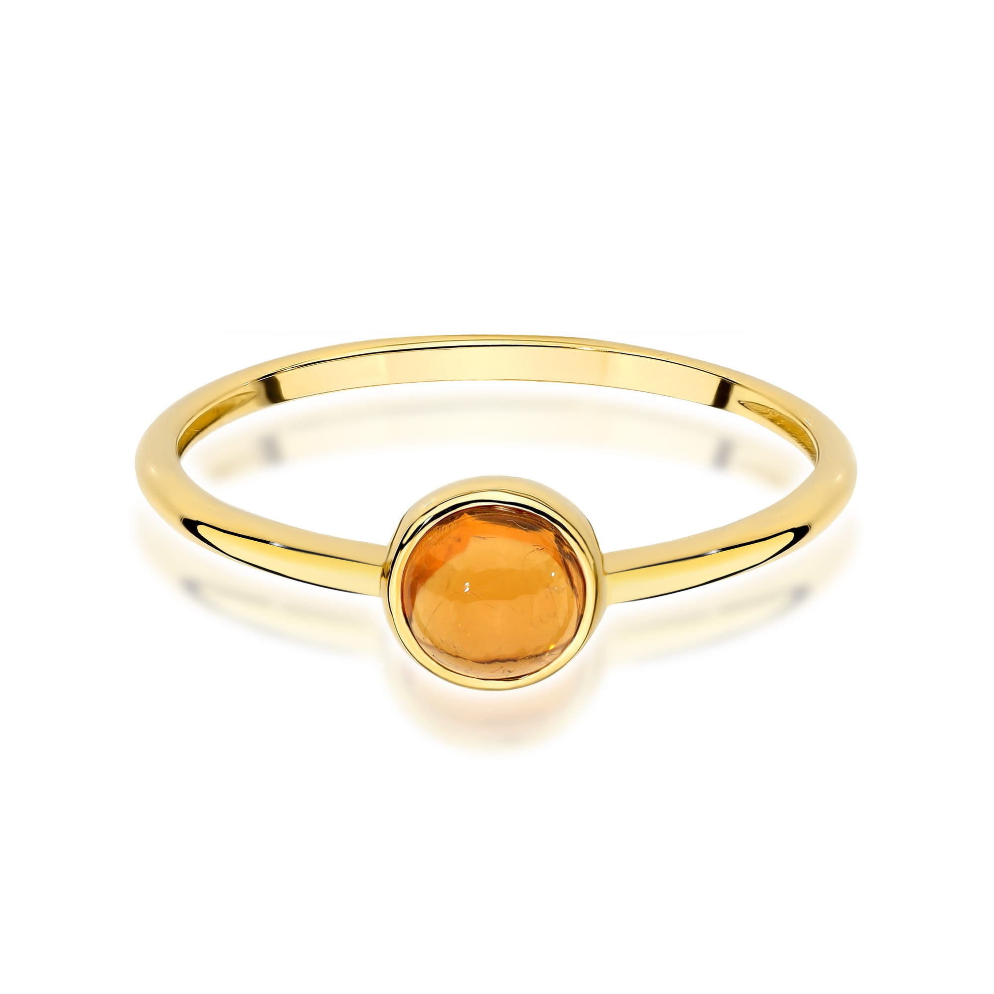 Inel Aur 9K cu Yellow Tourmaline 1.00 ct