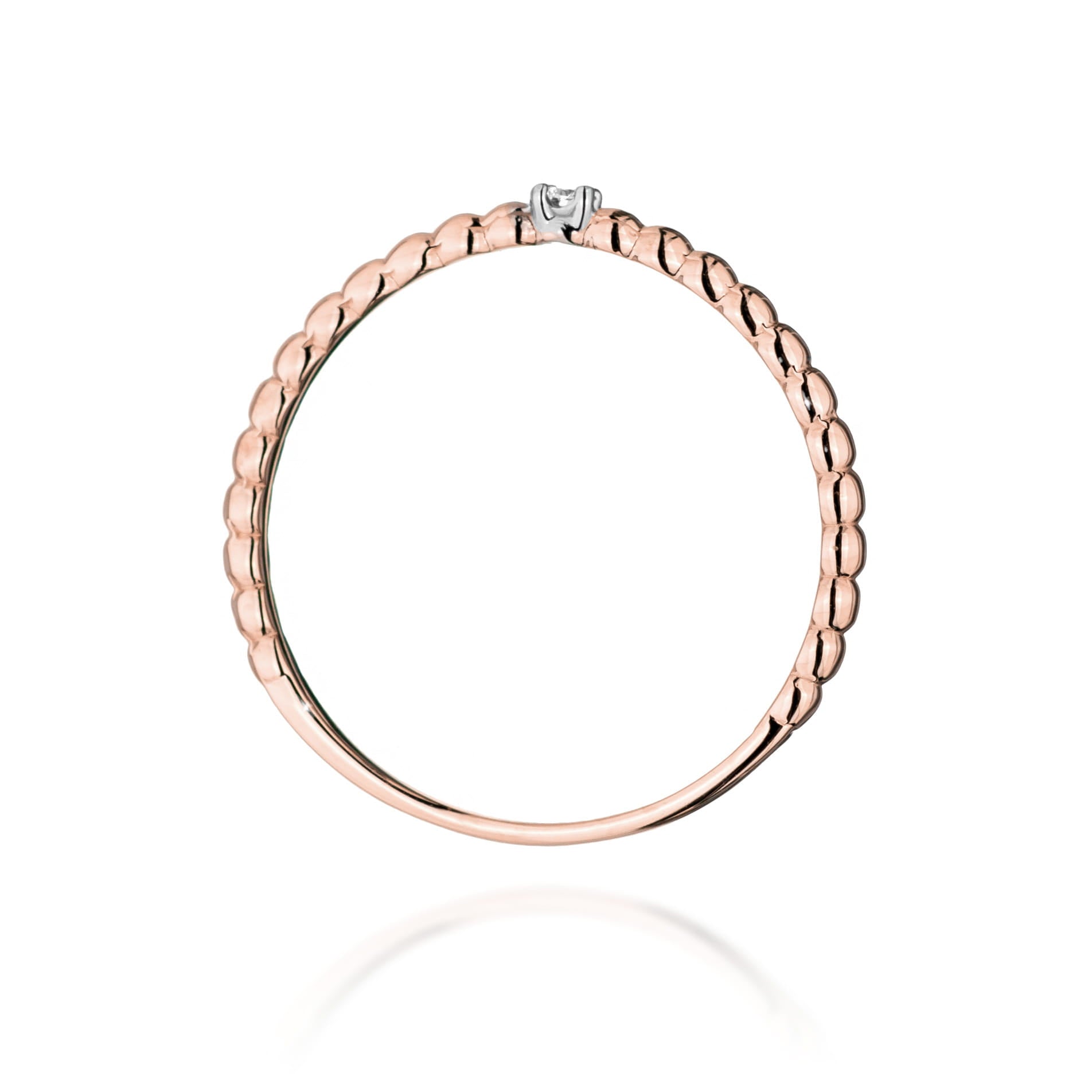 Inel Aur 14K W0601 Diamant 0.02ct