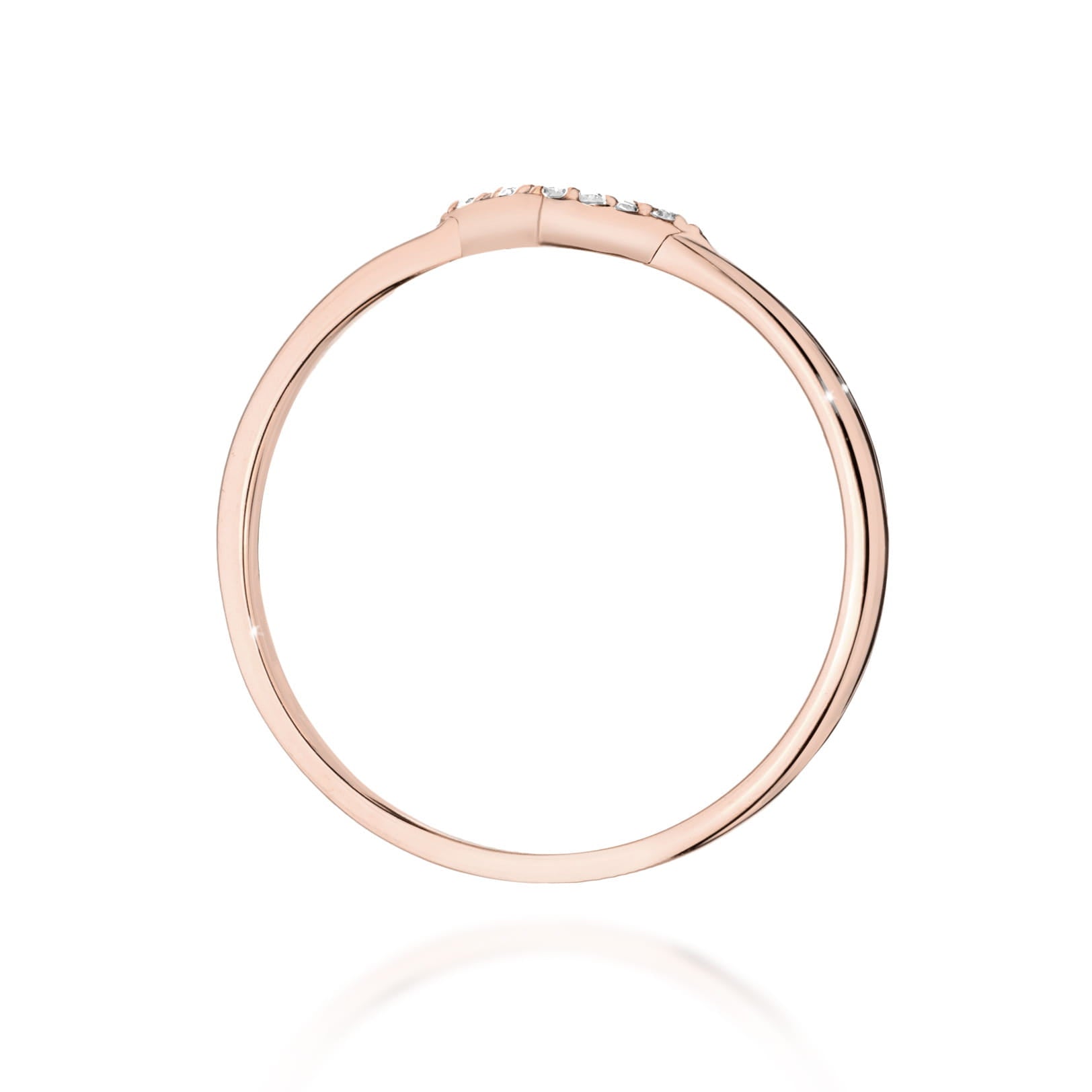 Inel Aur 14K W0602 Diamante 0.04ct