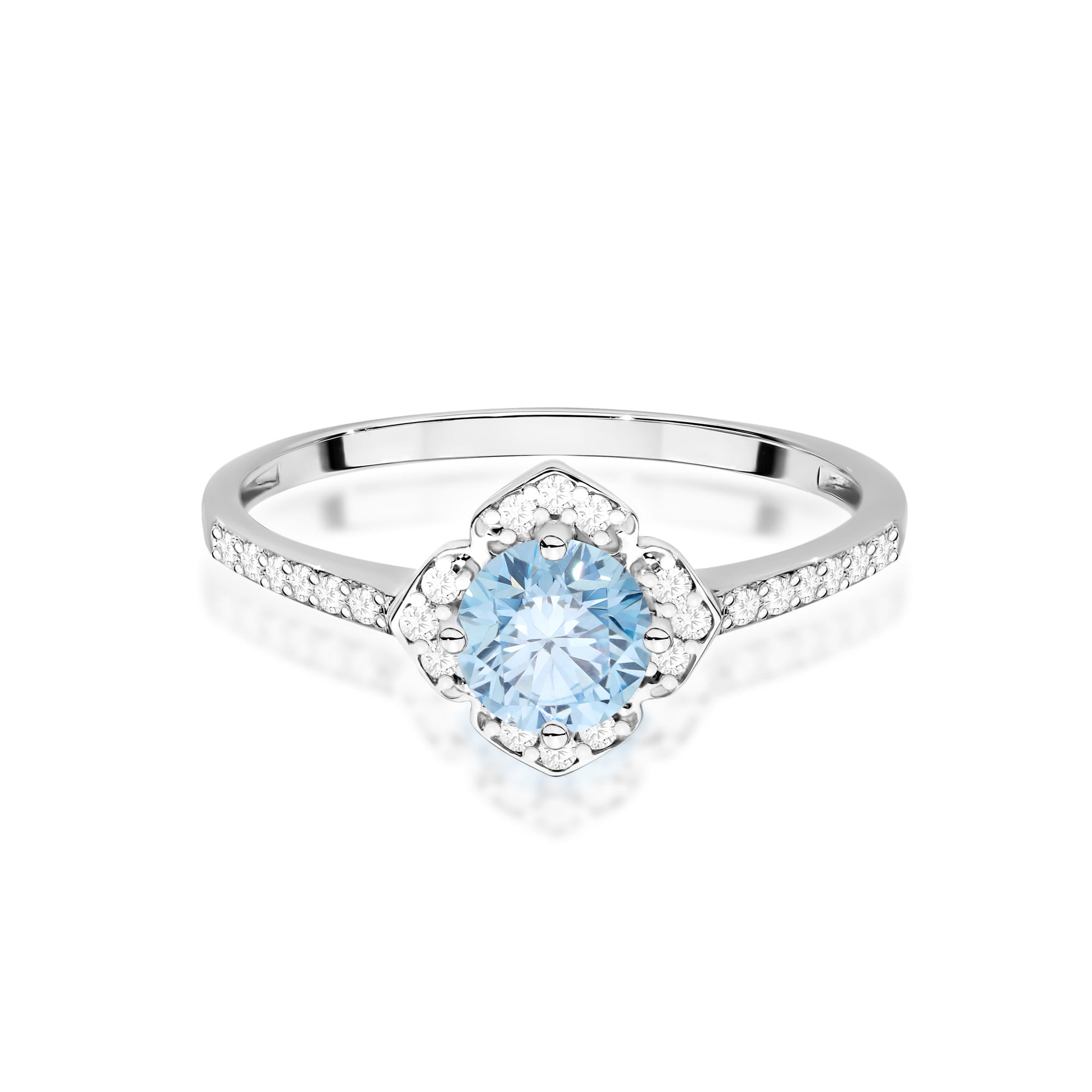 Inel Aur 14K cu Diamante de Laborator 0.63 ct
