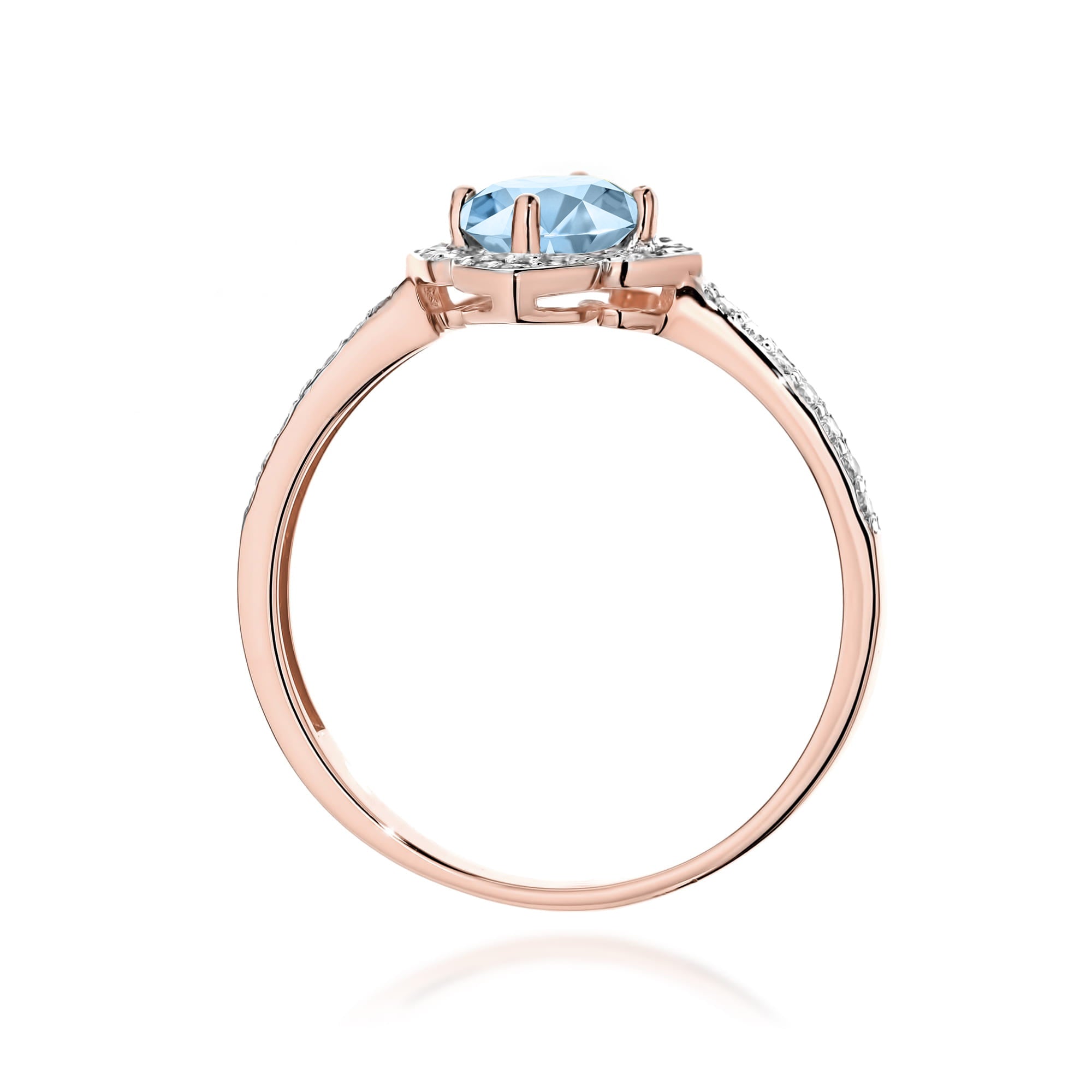 Inel Aur 14K cu Diamante de Laborator 0.63 ct