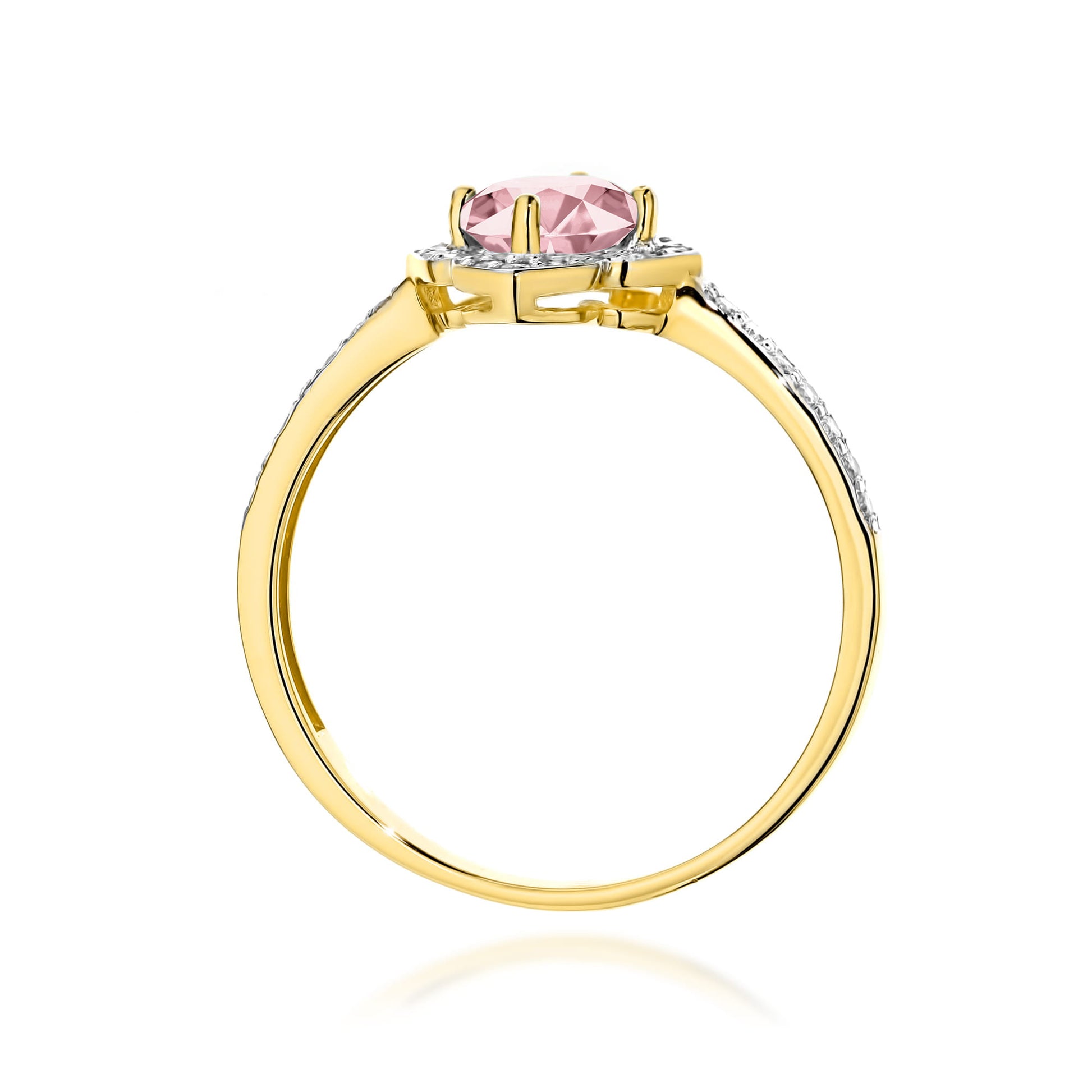 Inel Aur 14K cu Diamante de Laborator 0.63 ct
