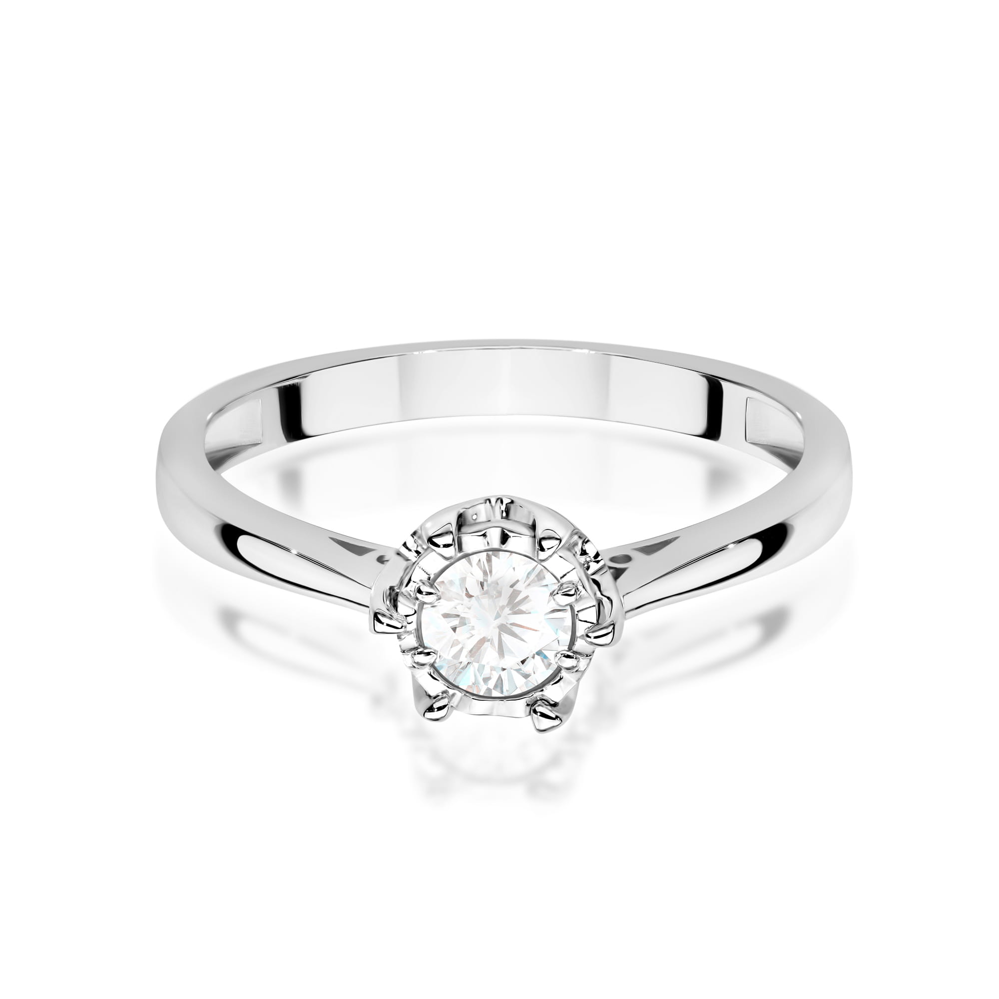 Inel Aur 9K cu Diamant de Laborator 0.30 ct