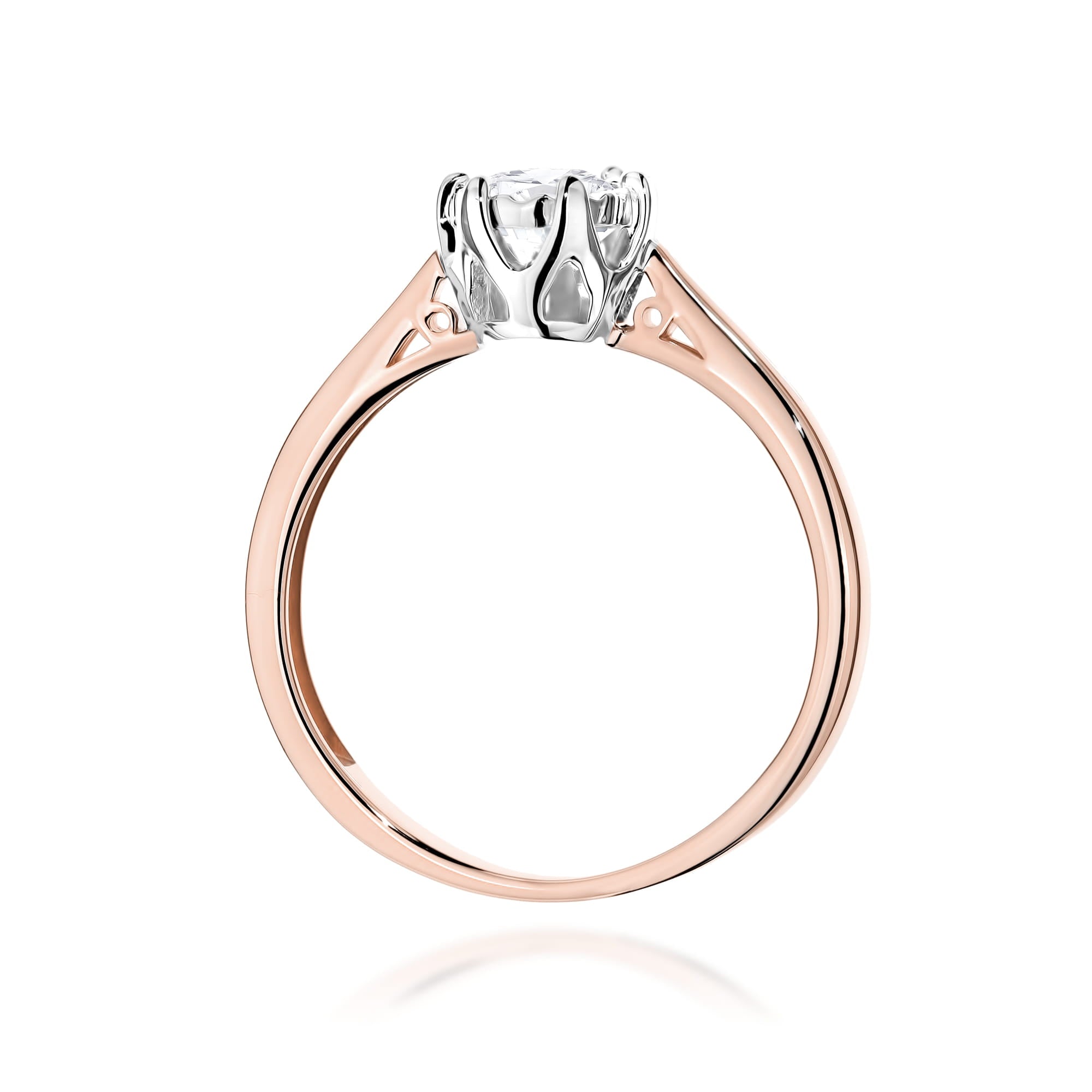 Inel Aur 14K cu Diamant Natural 0.25 ct