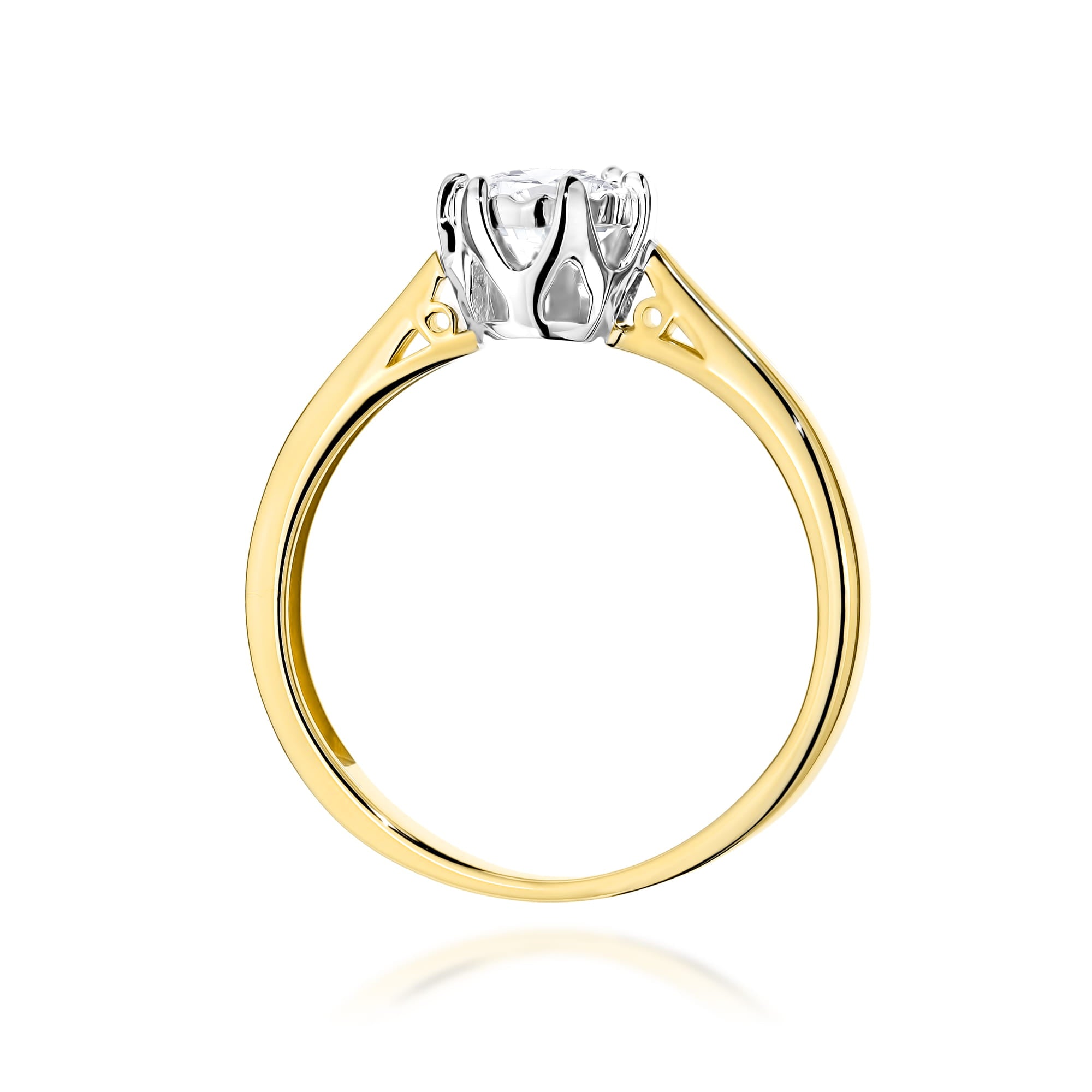 Inel Aur 14K cu Diamant Natural 0.25 ct