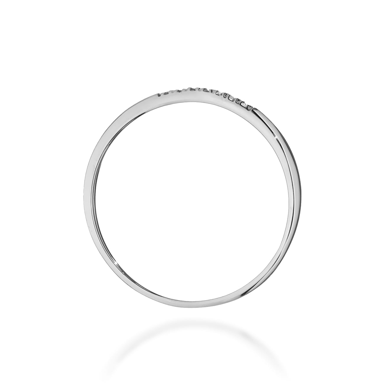 Inel Aur 9K cu Diamante Naturale 0.04 ct