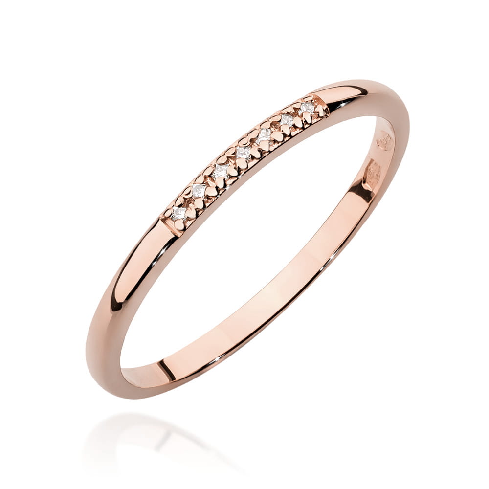 Inel Aur 14K W0607 Diamante 0.04ct