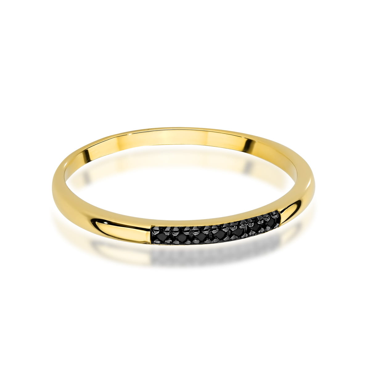 Inel Aur 14K cu Diamant Natural