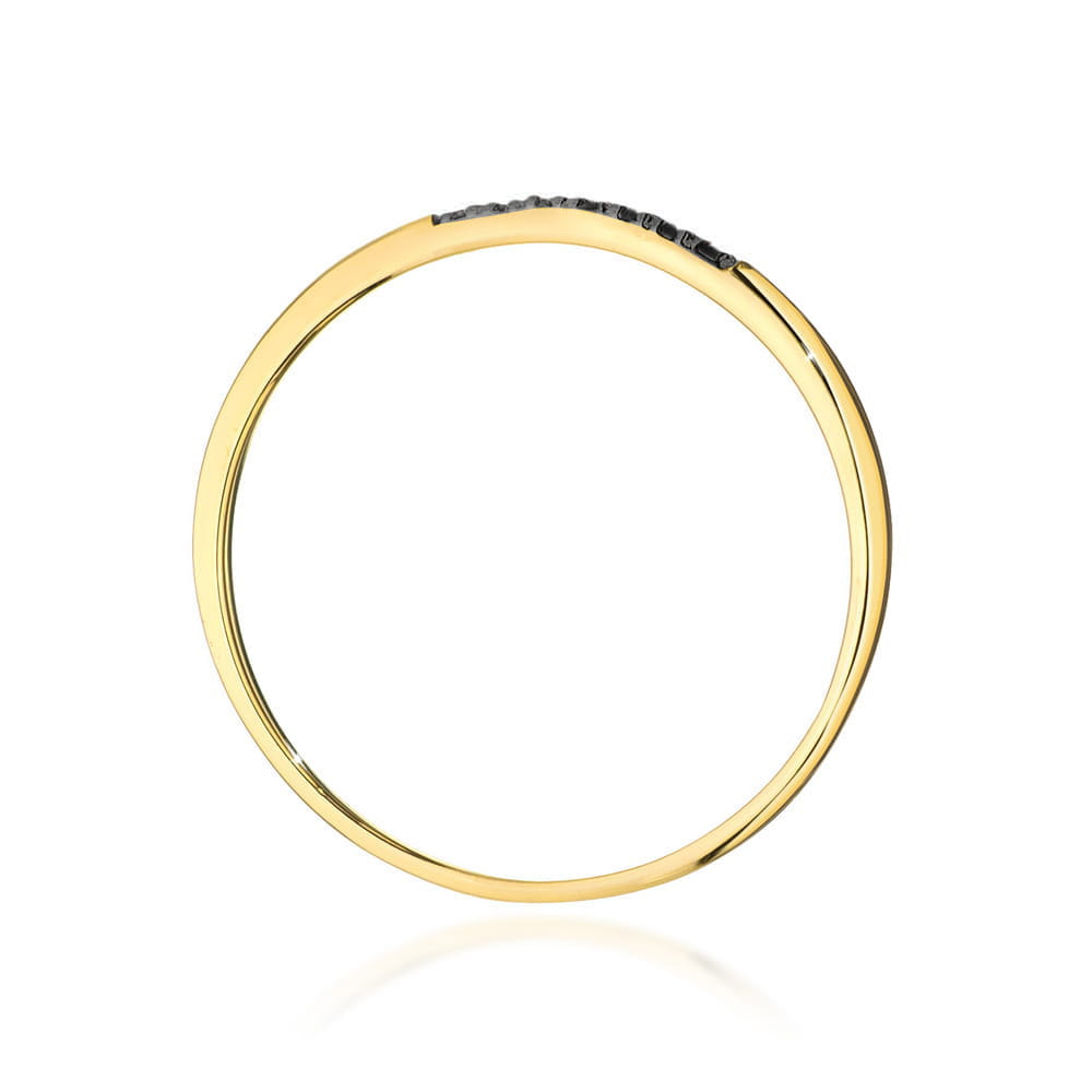 Inel Aur 14K cu Diamant Natural