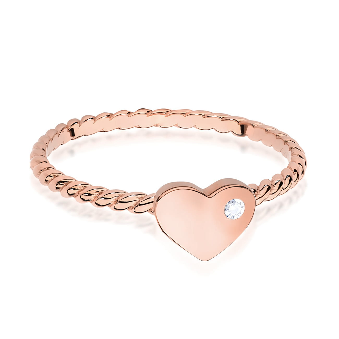 Inel Aur 14K W0610 Diamant 0.03ct
