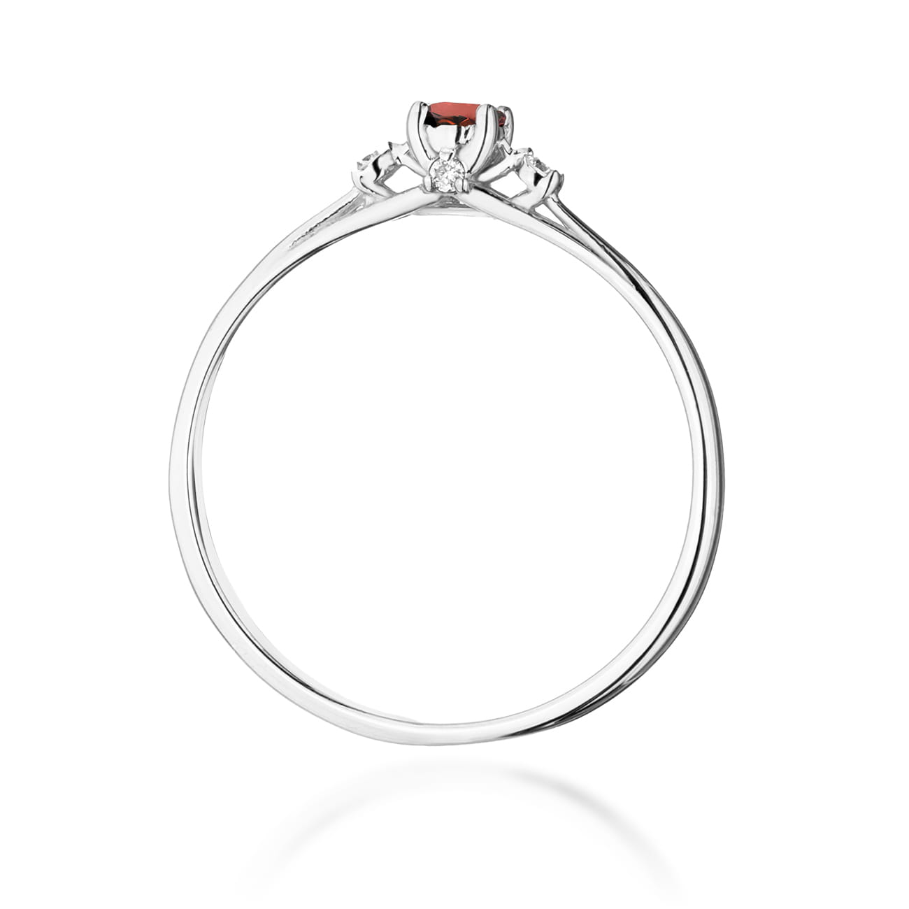 Inel Aur 14K W0614 Rubin 0.15ct
