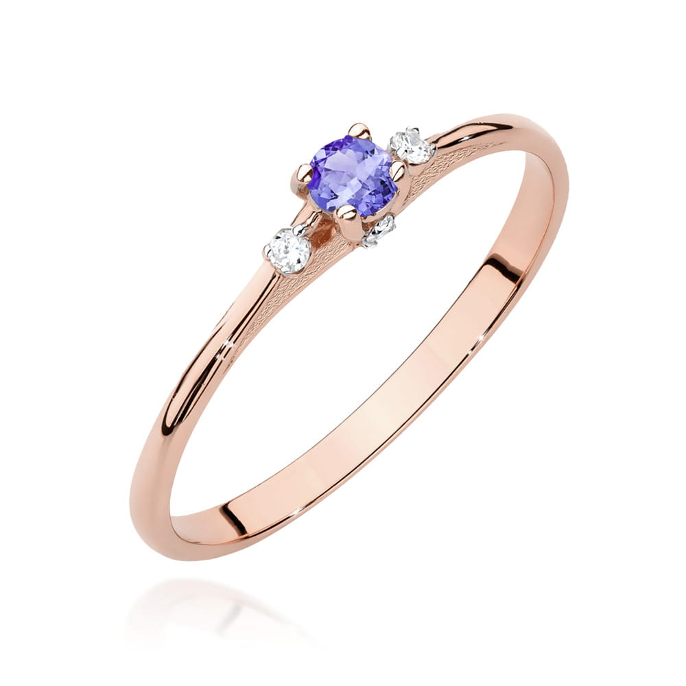 Inel Aur 14K W0614 Tanzanit 0.15ct