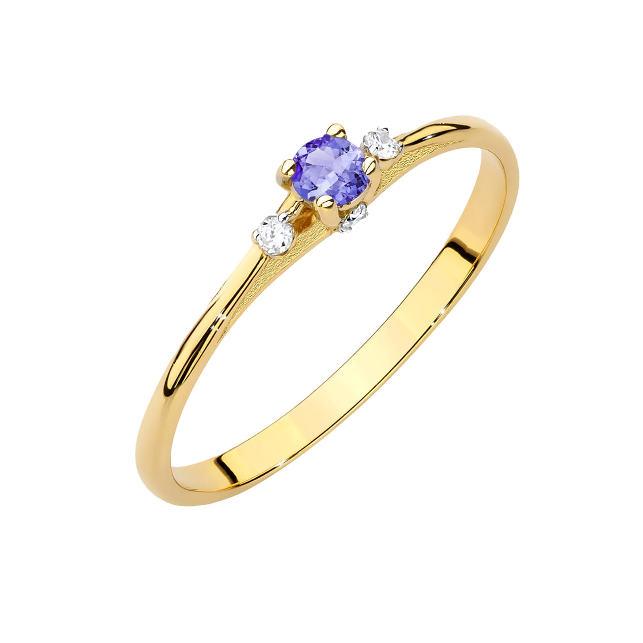 Inel Aur 14K W0614 Tanzanit 0.15ct