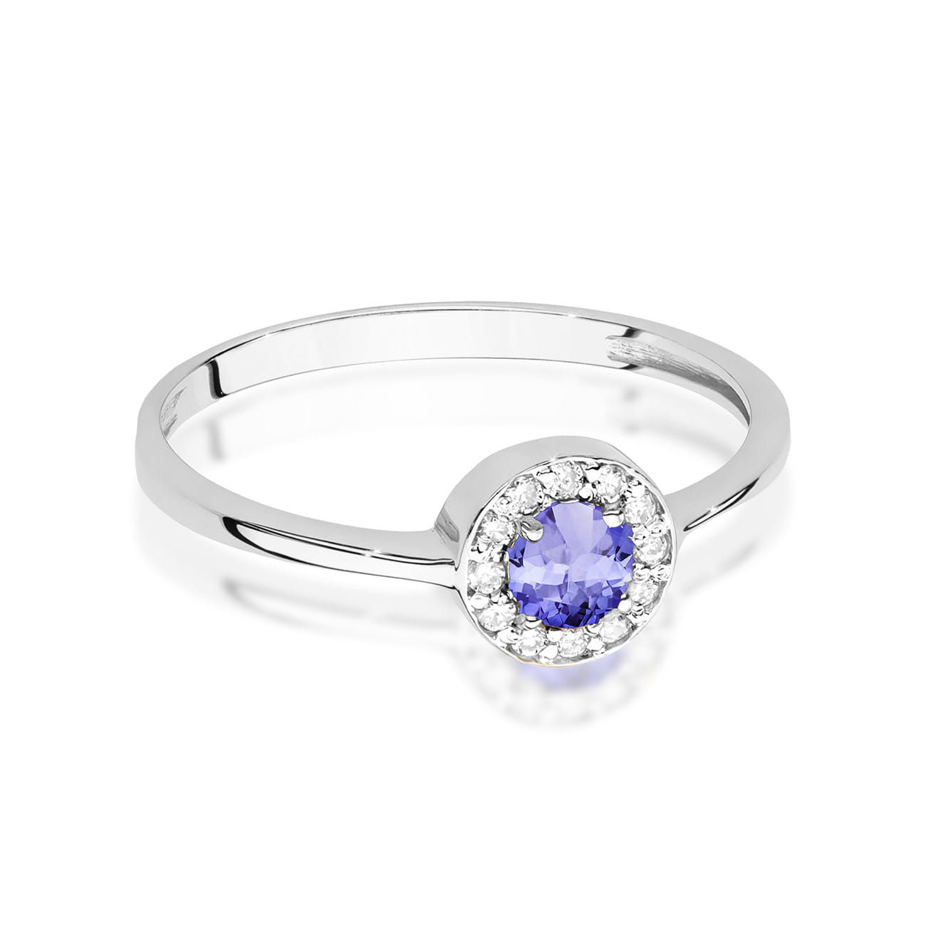 Inel Aur 14K W0616 Tanzanit 0.35ct