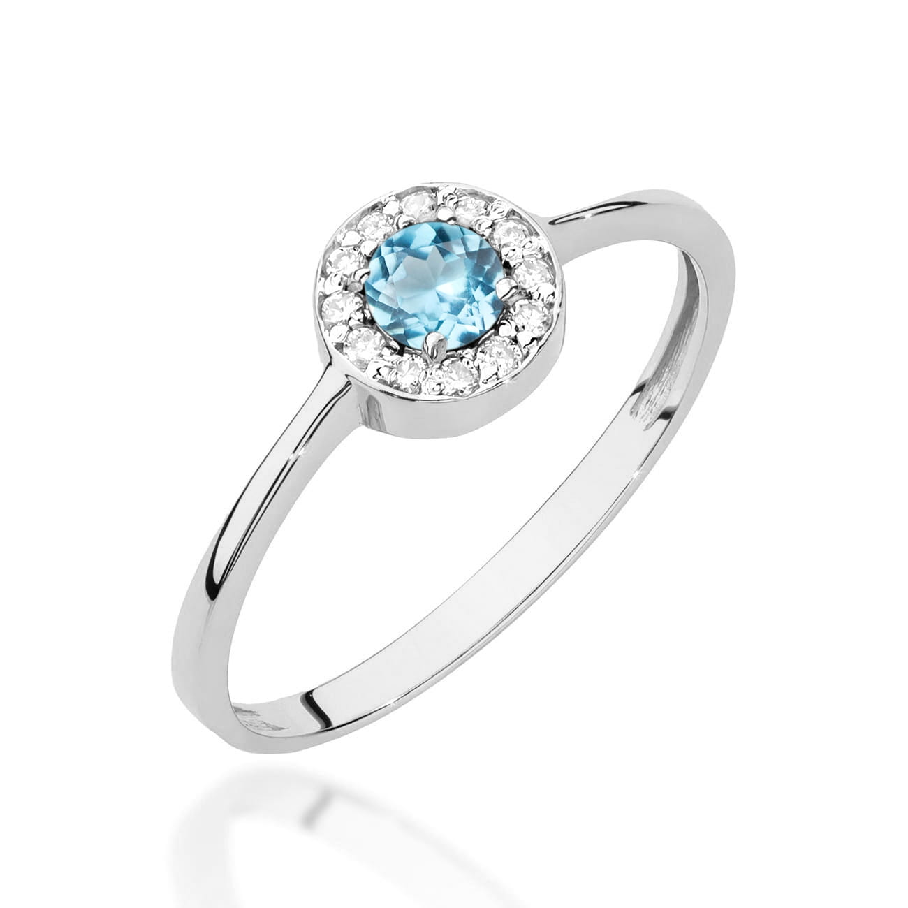 Inel Aur 14K W0616 Topaz 0.25ct