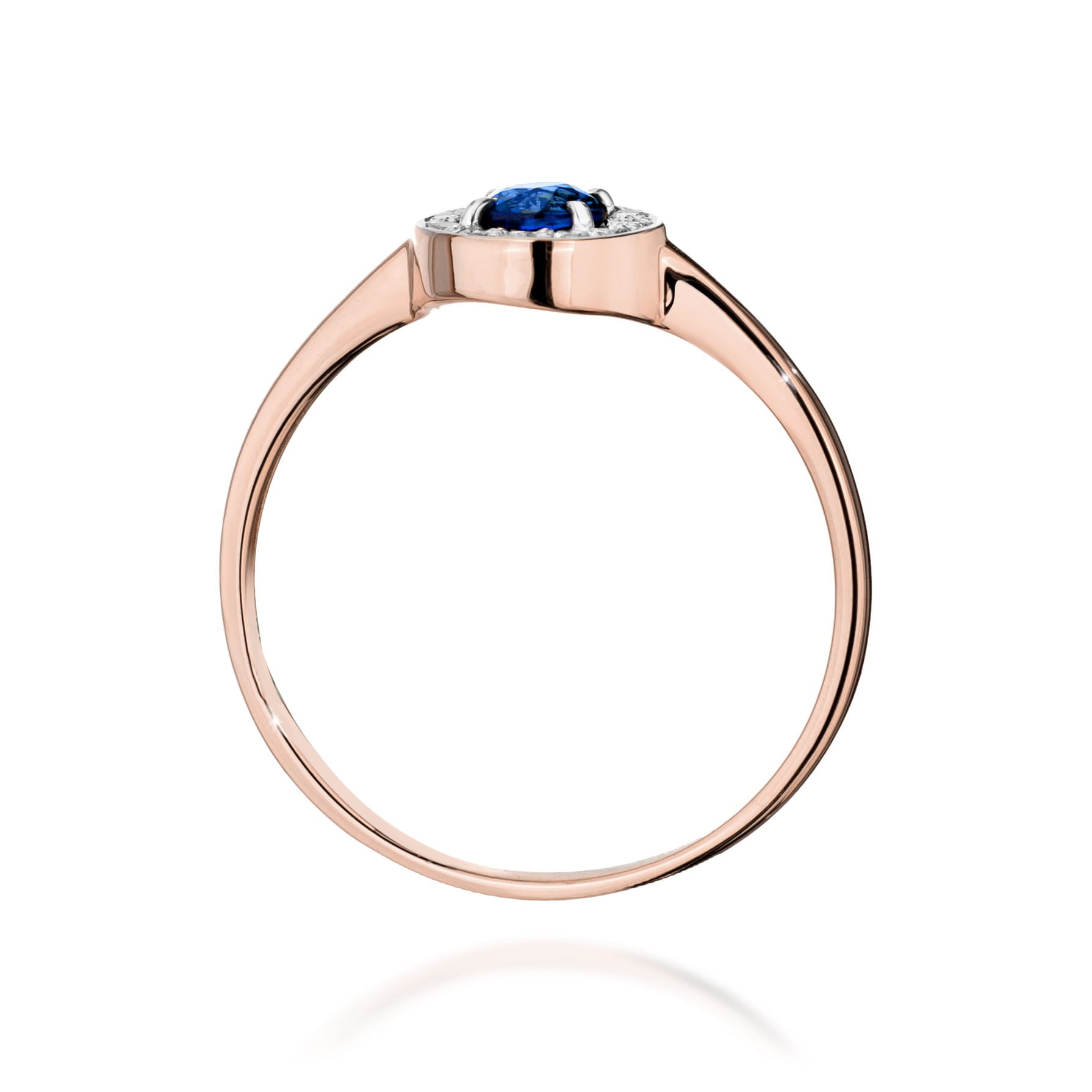 Inel Aur 14K W0616 Safir 0.30ct