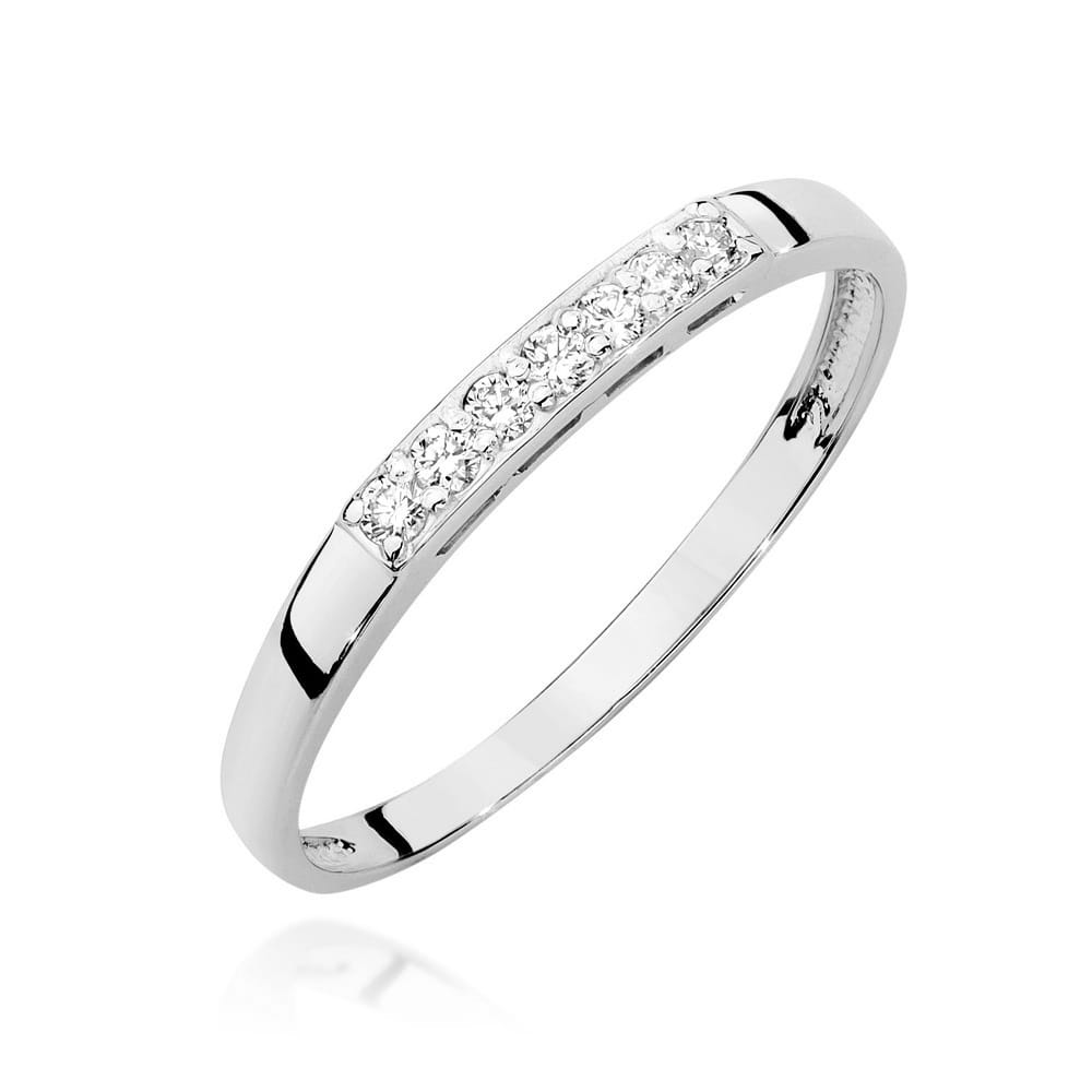 Inel Aur 14K cu Diamante 0.10 ct