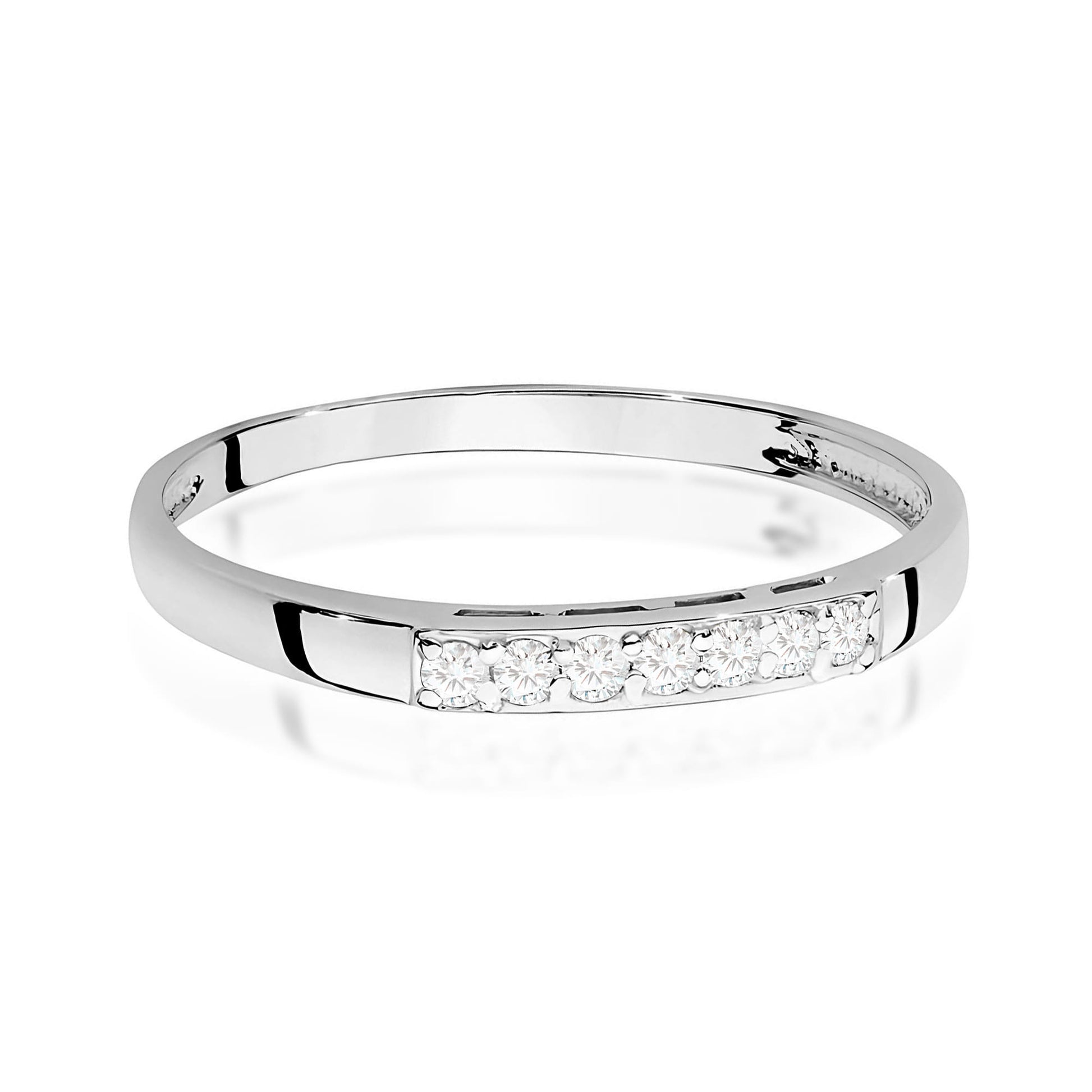 Inel Aur 9K cu Diamante Naturale 0.10 ct