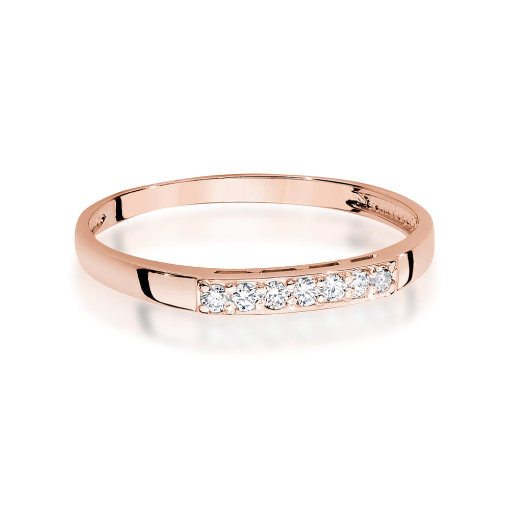 Inel Aur 14K cu Diamante 0.10 ct