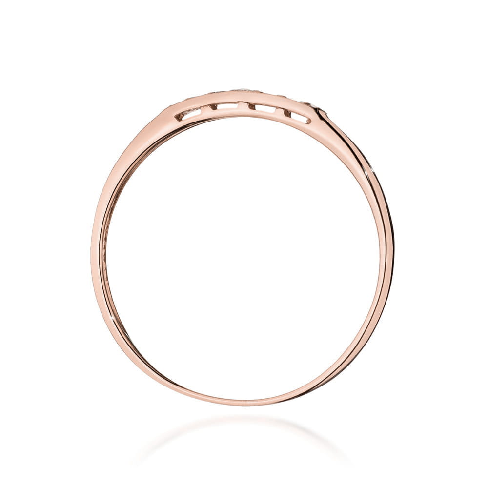 Inel Aur 14K cu Diamante 0.10 ct