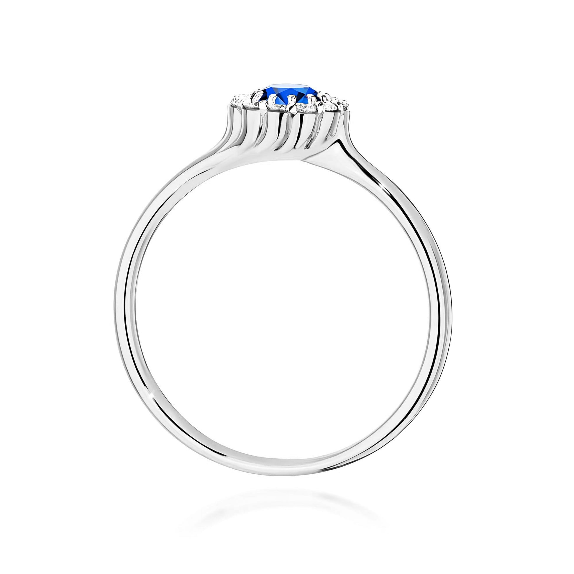 Inel Aur 14K W0622 Safir 0.50ct