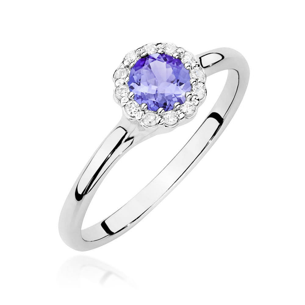 Inel Aur 14K W0622 Tanzanit 0.50ct