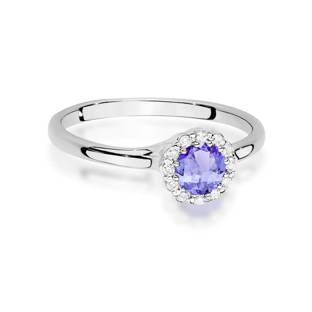 Inel Aur 14K W0622 Tanzanit 0.50ct
