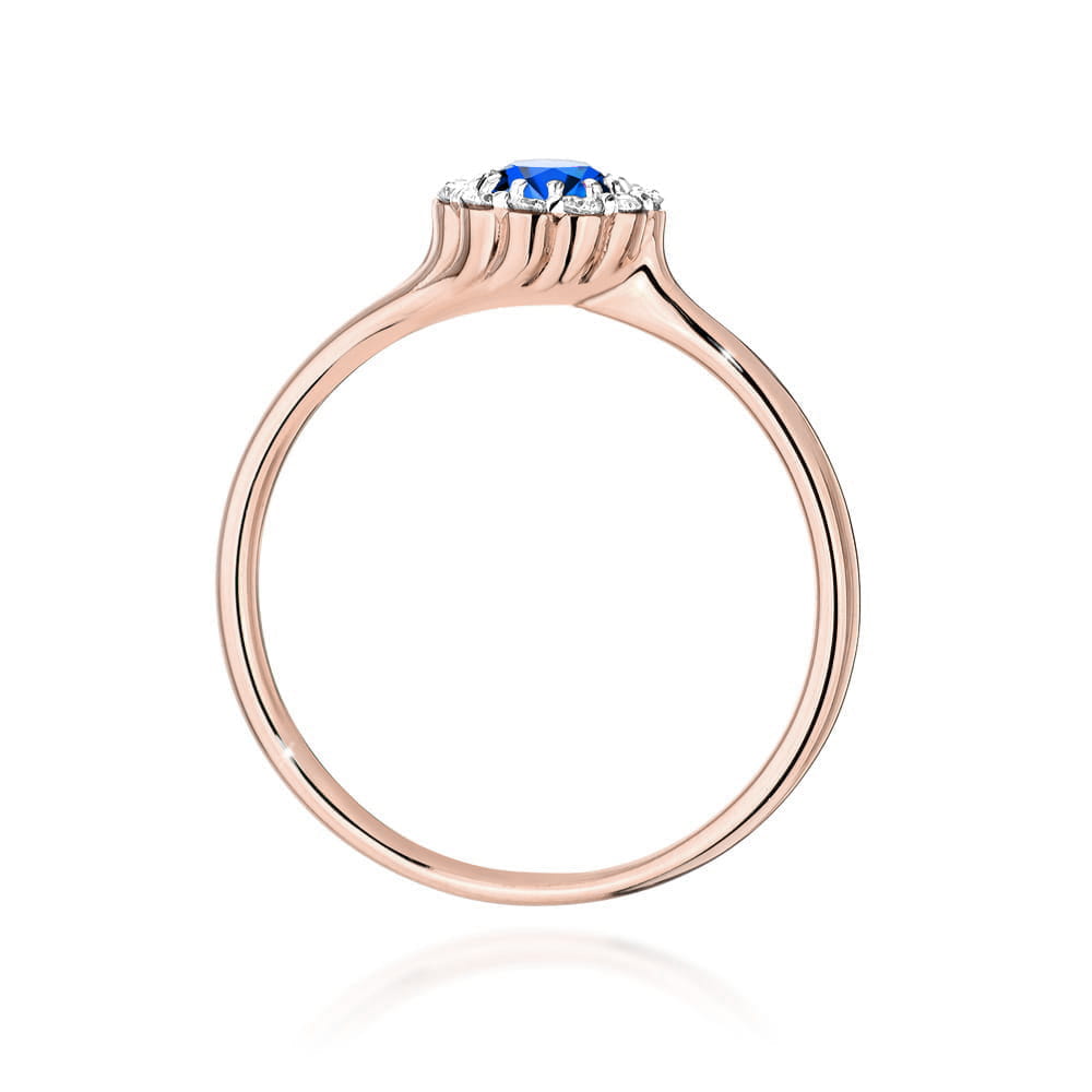 Inel Aur 14K W0622 Safir 0.50ct