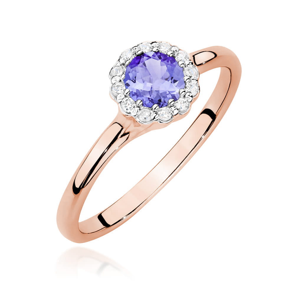 Inel Aur 14K W0622 Tanzanit 0.50ct