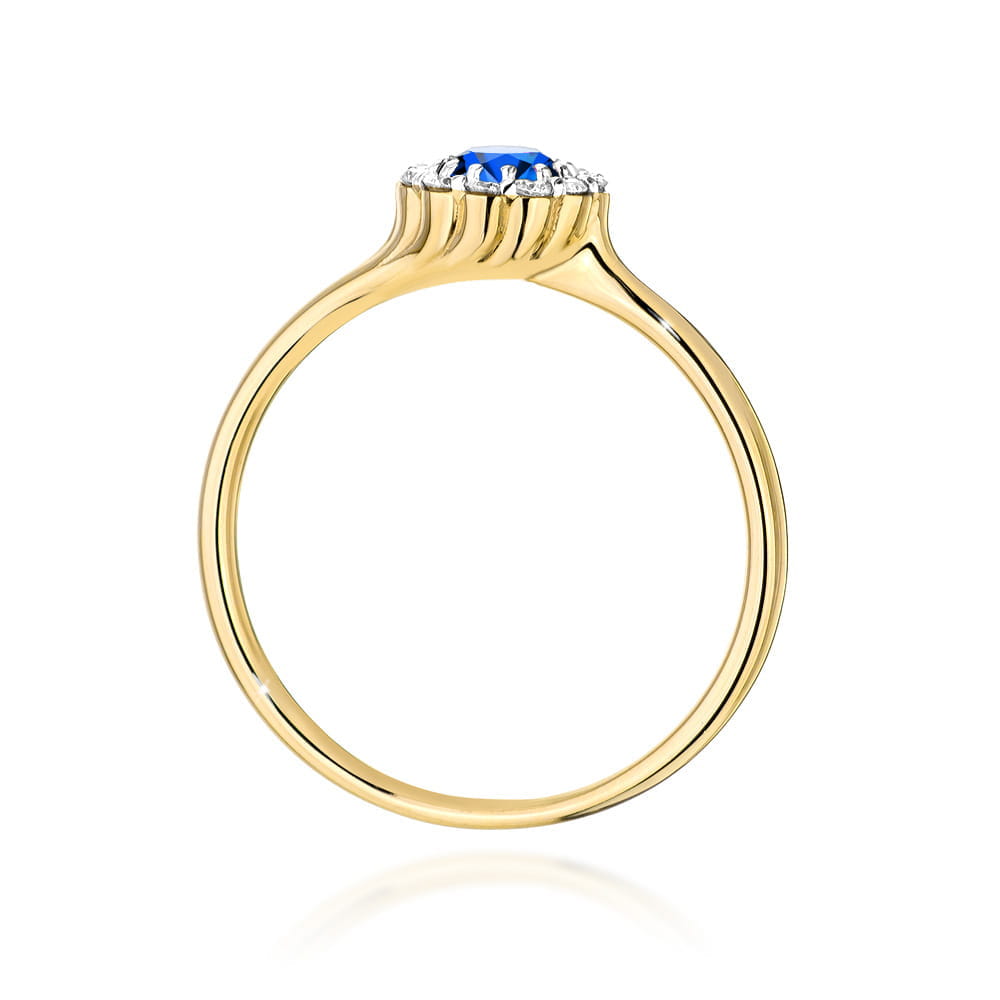 Inel Aur 14K W0622 Safir 0.50ct